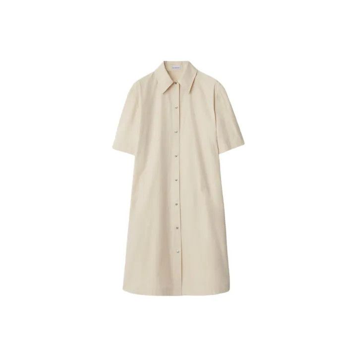 Burberry Burberry Plain Collar Short Sleeve Dress 0079 Size M / US 6-8 / IT 42-44 - 1 Thumbnail