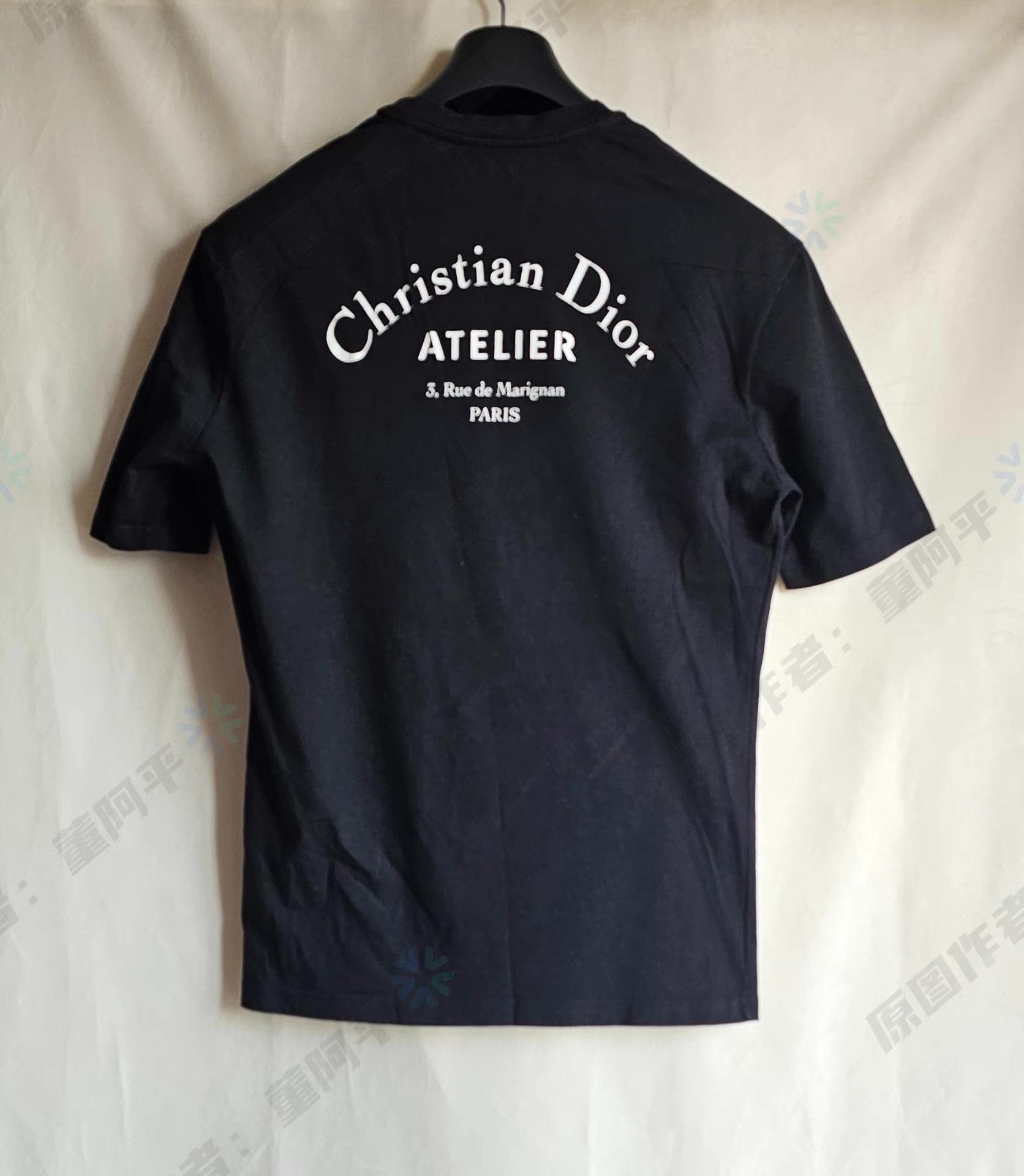 Dior Dior black logo short-sleeve T-shirt Q4 Size US XS / EU 42 / 0 - 4 Thumbnail