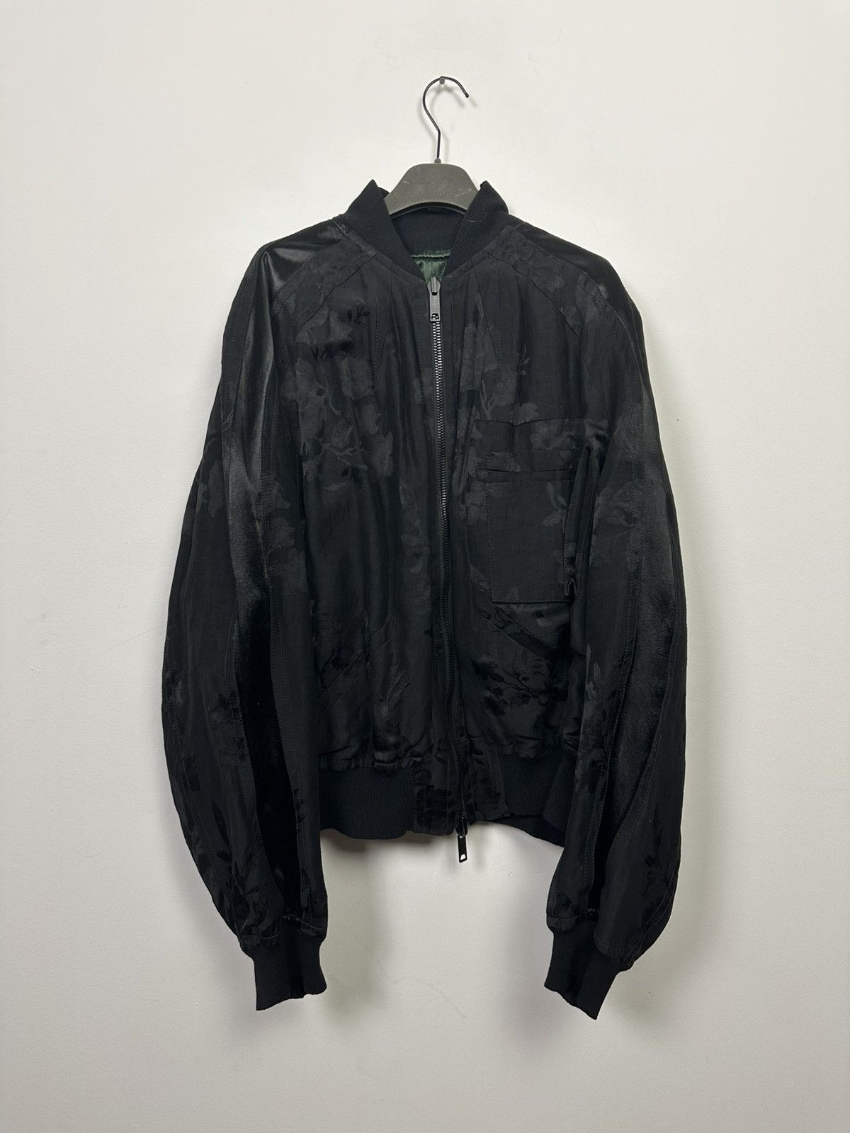 Haider Ackermann Reversible Brocade Bomber Jacket Size US L / EU 52-54 / 3 - 1 Thumbnail