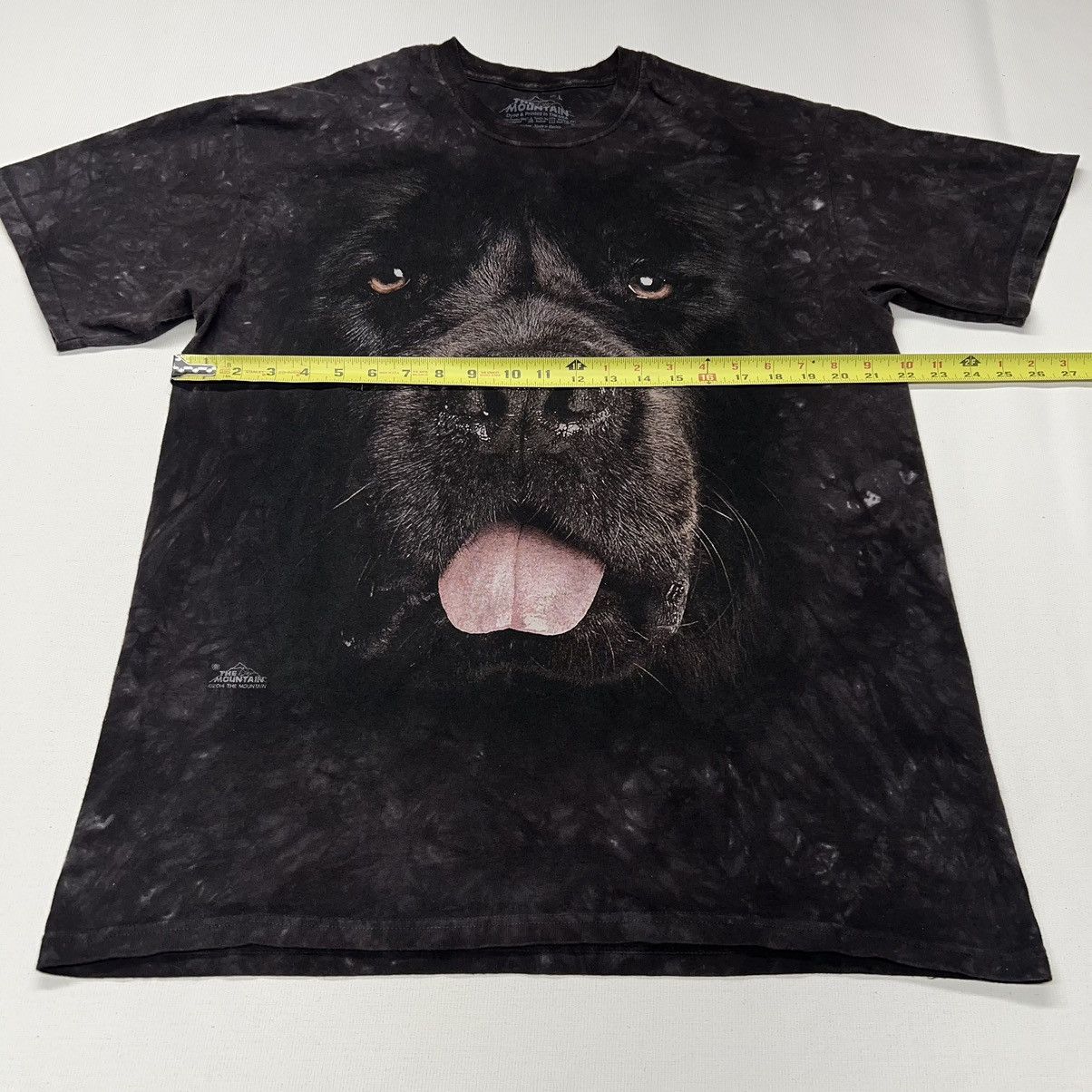 The Mountain × Vintage The Mountain Dog Tee Shirt Brown Newfoundland Lab Tie Dye Size US L / EU 52-54 / 3 - 14 Thumbnail