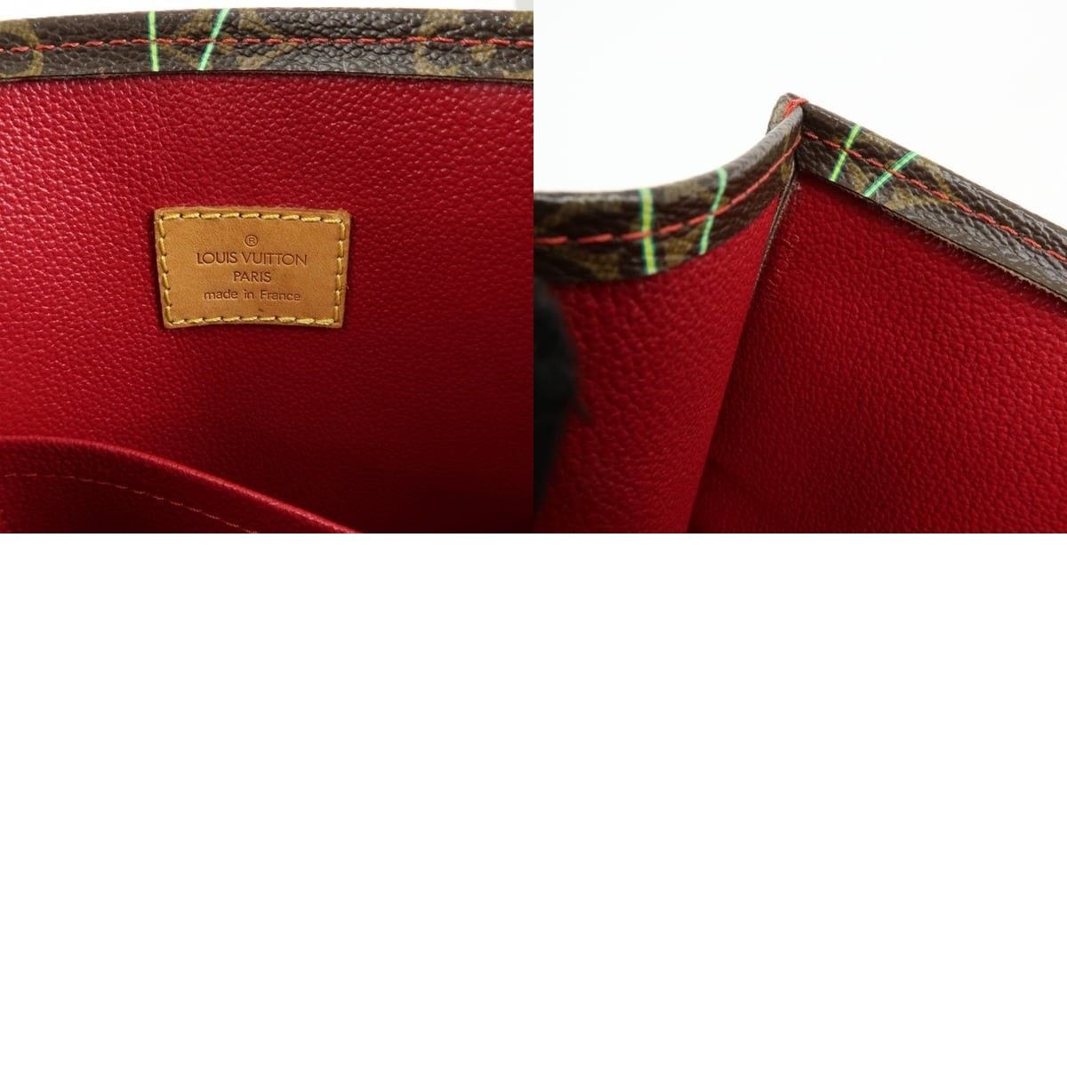 Louis Vuitton Louis Vuitton Monogram Cherry Sac Plat Tote Coated Canvas Size ONE SIZE - 8 Thumbnail
