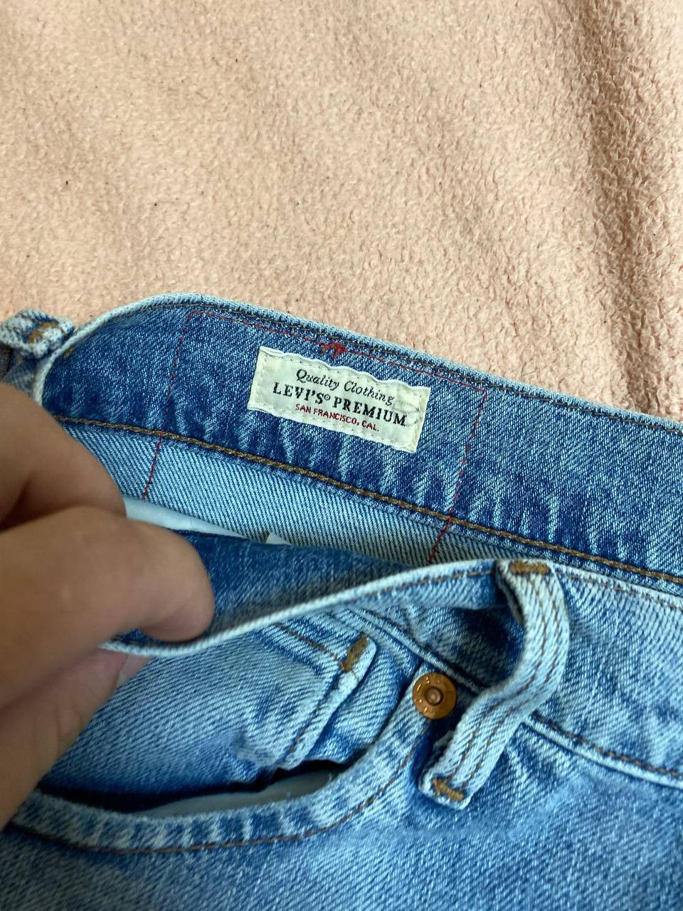 Levi's × Vintage Crazy Vintage Y2K Levis 512 Skinny Destroyed Denim Jeans Size US 29 - 5 Thumbnail