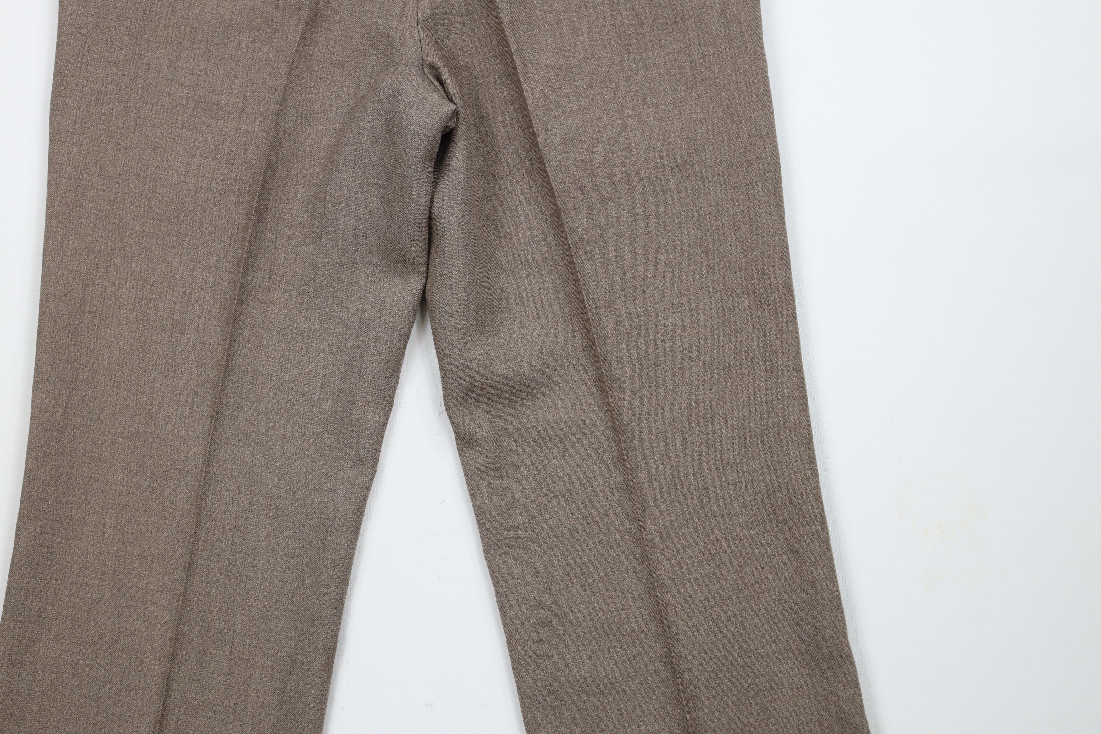 Vintage Vintage 70s Streetwear Knit Wide Leg Chinos Pants Brown Size US 30 / EU 46 - 9 Thumbnail
