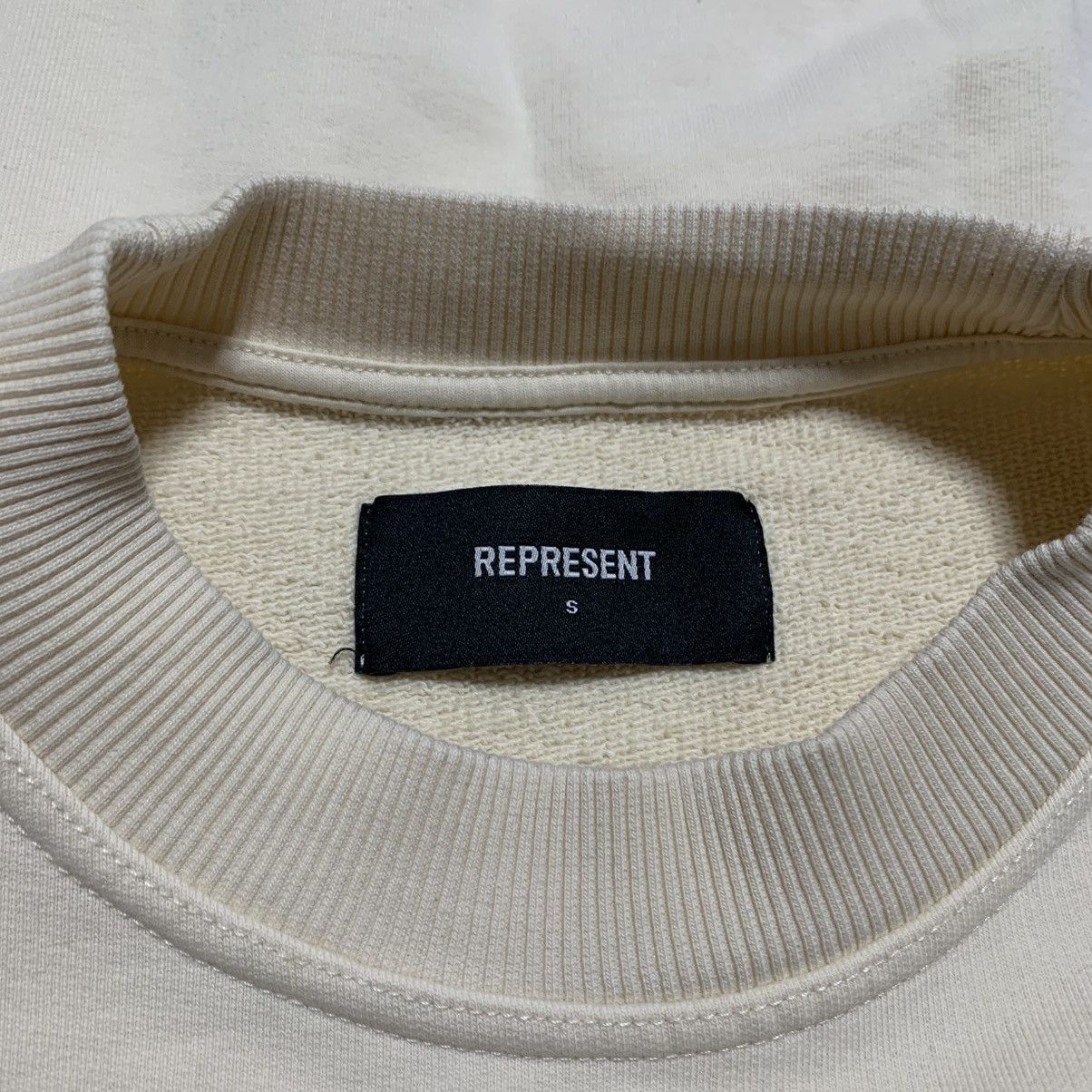 Represent Clo. Represent Small Decade Of Speed Cream Sweater Sweatshirt Size US S / EU 44-46 / 1 - 4 Thumbnail