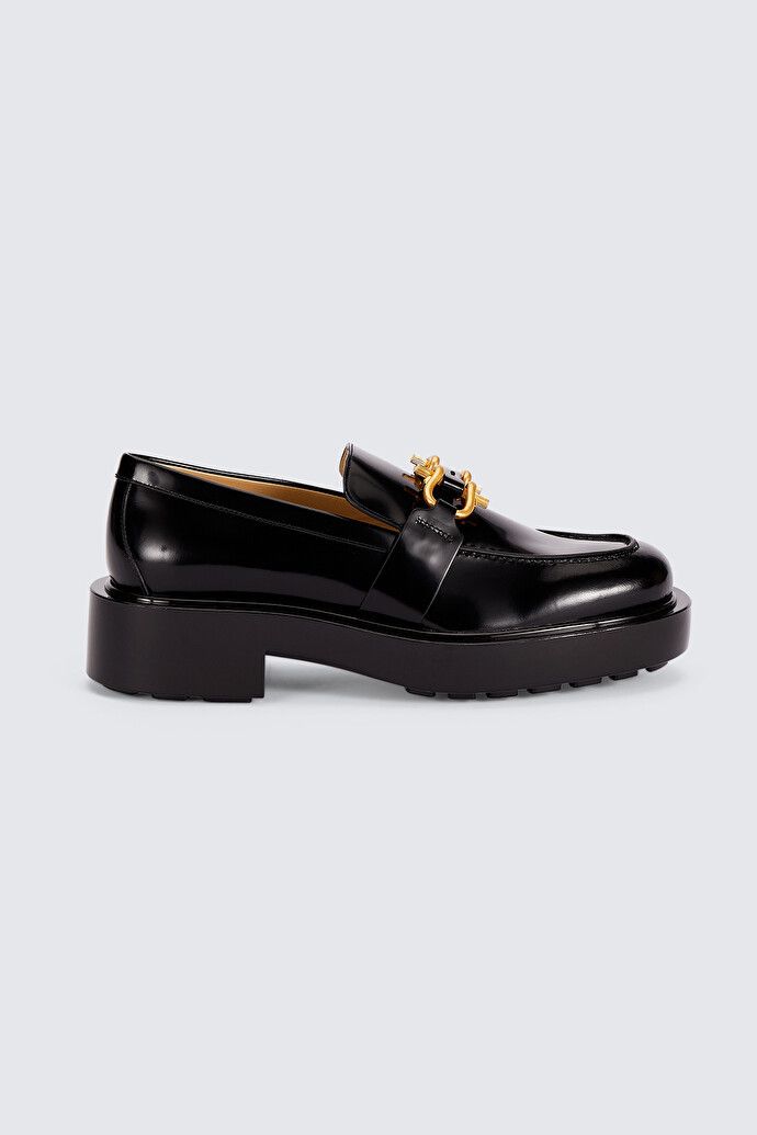 Bottega Veneta o1bcso1str0225 Monsieur Loafers in Black Size US 10 / EU 43 - 1 Thumbnail