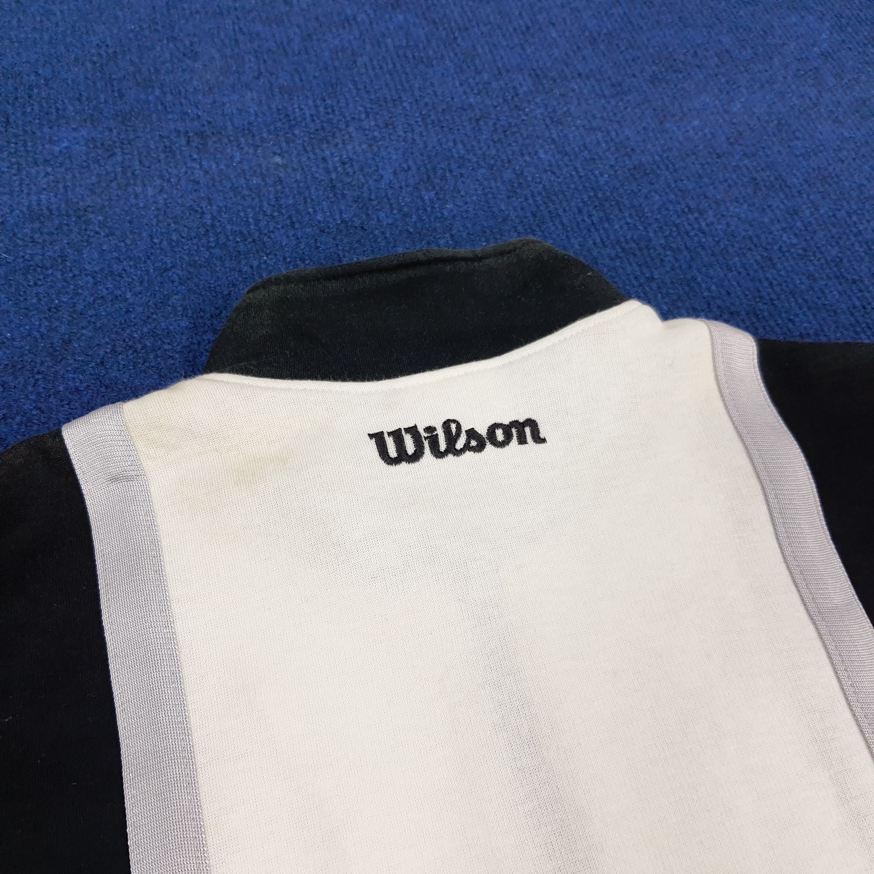 Vintage × Wilson Vintage Wilson Chicago Made To Win USA Halfzipper Sweatshirt Size US L / EU 52-54 / 3 - 4 Thumbnail