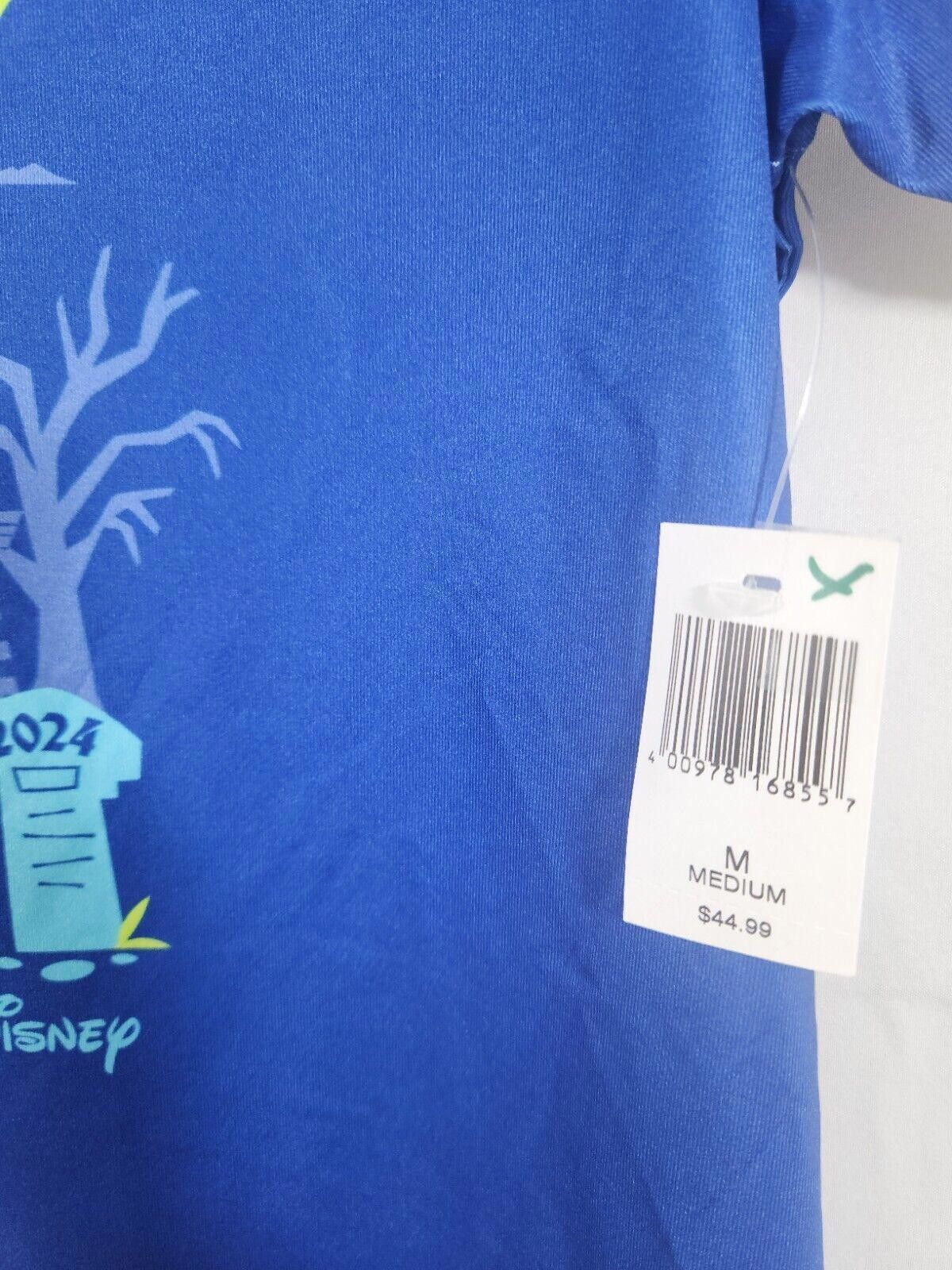 The Unbranded Brand NWT 2024 Run Disneyland 10k Hitchhiking Ghosts Finisher Size ONE SIZE - 2 Thumbnail