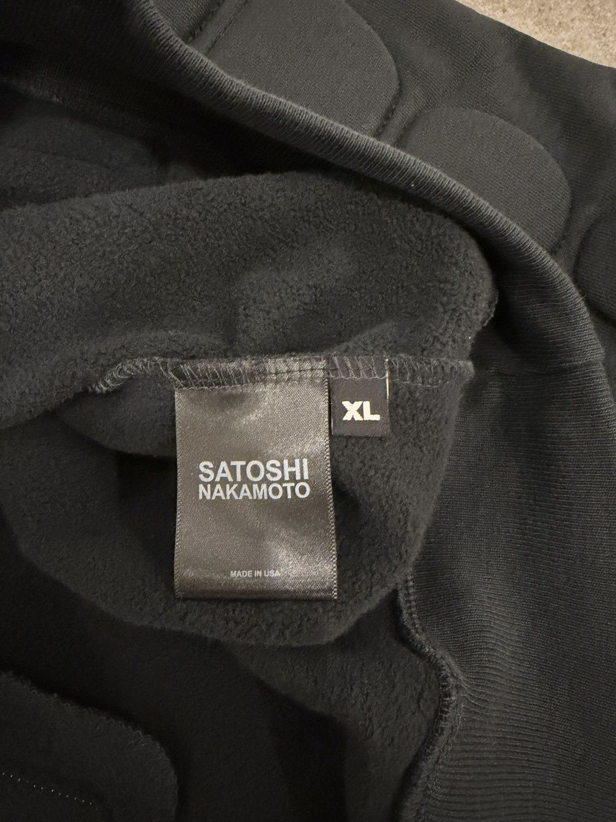 Satoshi Nakamoto Satoshi Nakamoto black moto hoodie Size US XL / EU 56 / 4 - 5 Thumbnail