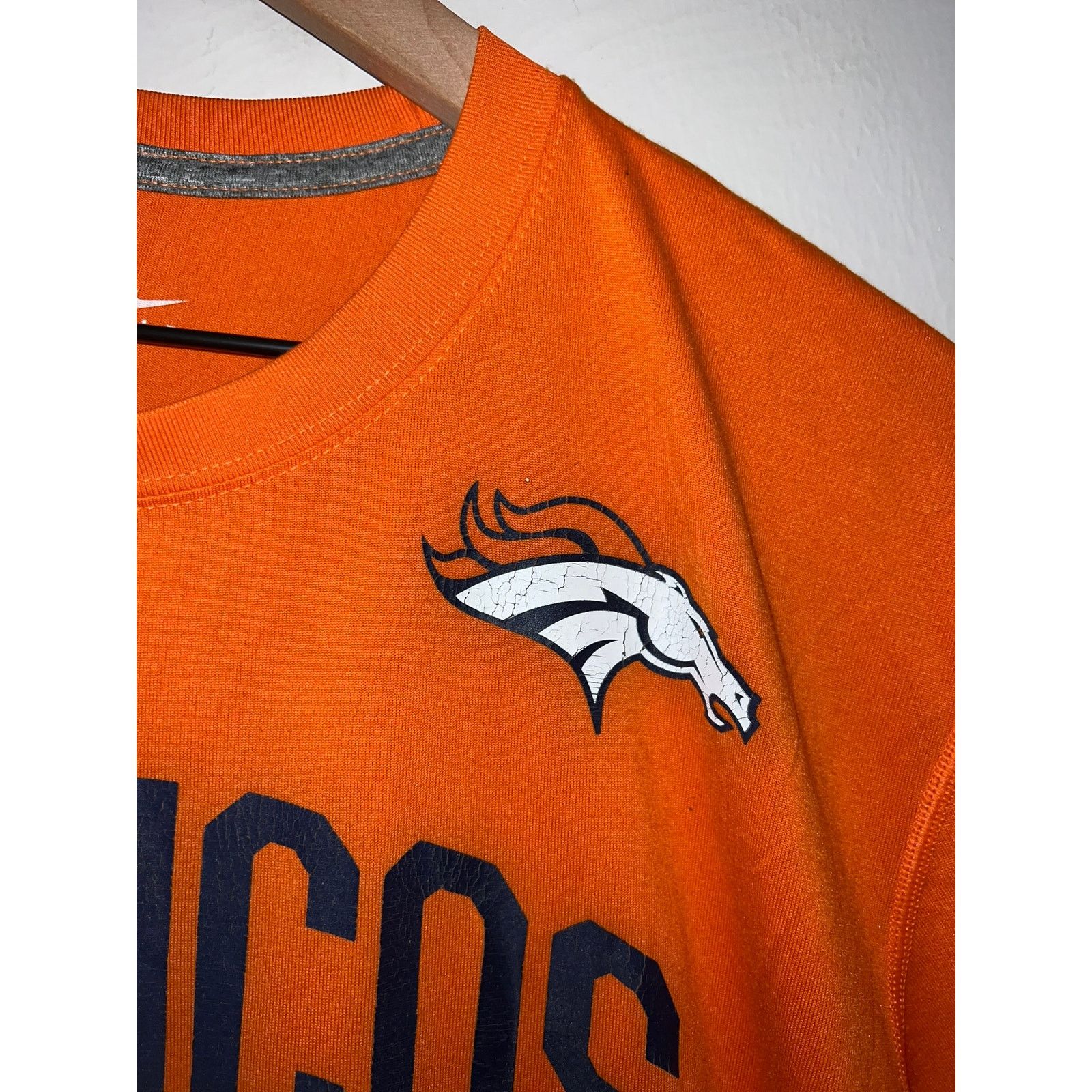 Nike Nike Denver Broncos Shirt Dri-Fit NFL Orange Football Tee XL Size US XL / EU 56 / 4 - 4 Thumbnail