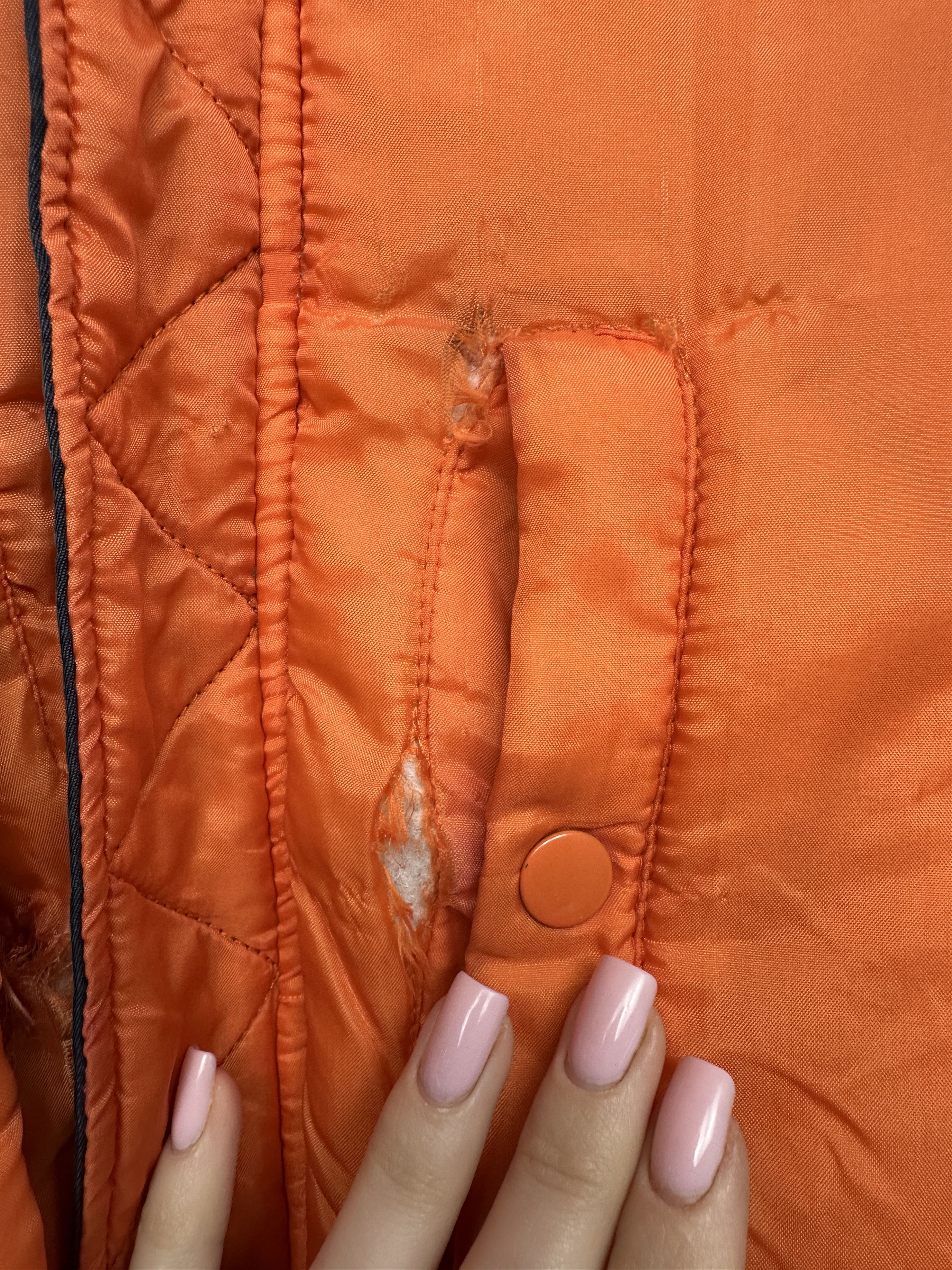 Vintage 90s Vintage MA1 Pilot Nylon Bomber Air Force Jacket Size US XS / EU 42 / 0 - 10 Thumbnail
