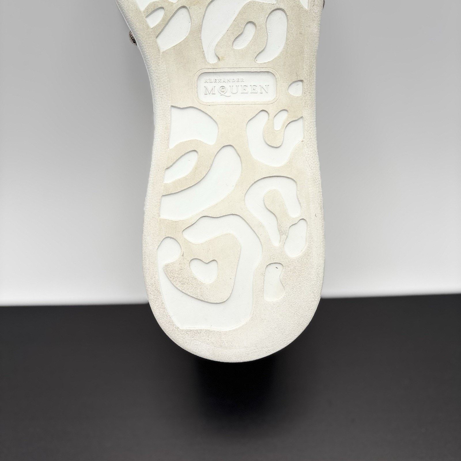 Alexander McQueen Alexander McQueen Front Studded ' White, Black ' | GREAT! Size US 11 / EU 44 - 18 Thumbnail