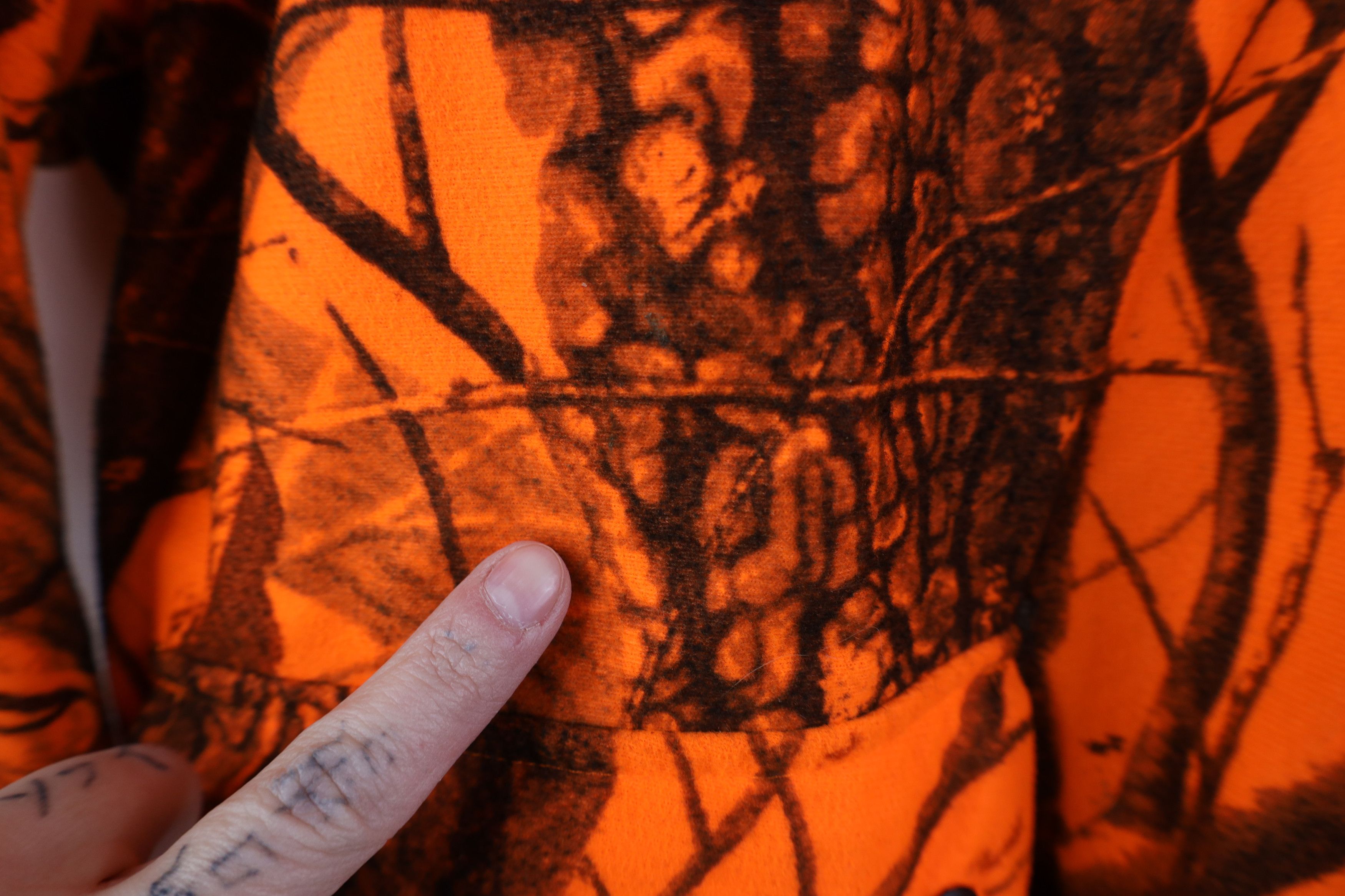 Vintage Vintage 90s Streetwear Camouflage Hooded Jacket Blaze Size US L / EU 52-54 / 3 - 6 Thumbnail