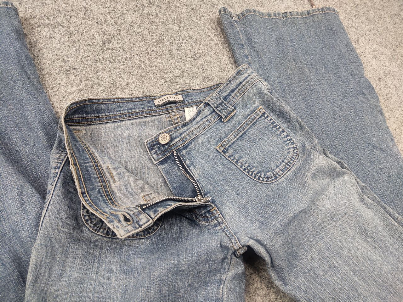 If Six Was Nine Vintage Y2K LGB Flared Low Rise Jeans hysteric style Size 30" / US 8 / IT 44 - 14 Thumbnail