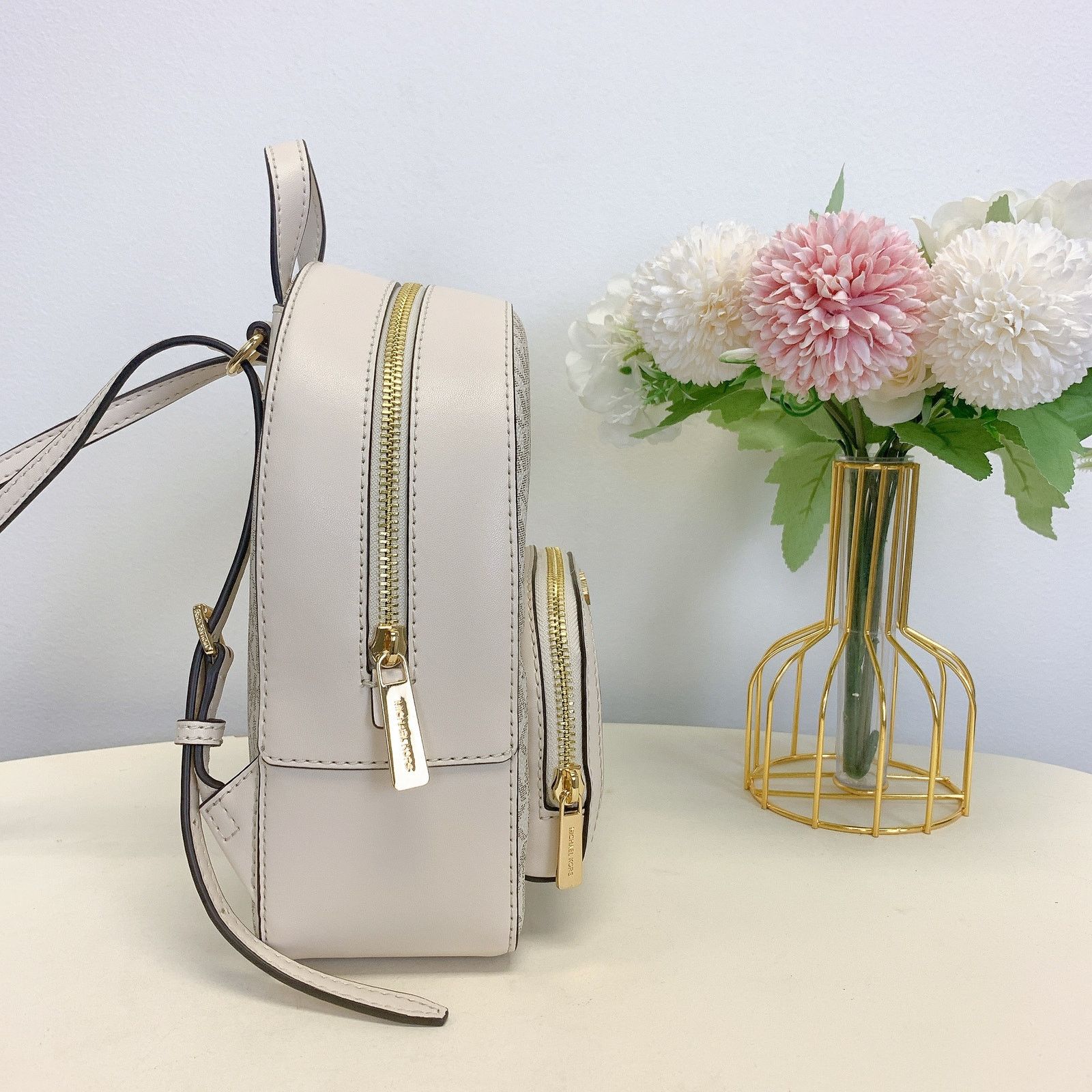 Michael Kors Michael Kors 35T2G8TB1B Jaycee Mini Plain Leather Backpacks Size ONE SIZE - 5 Thumbnail