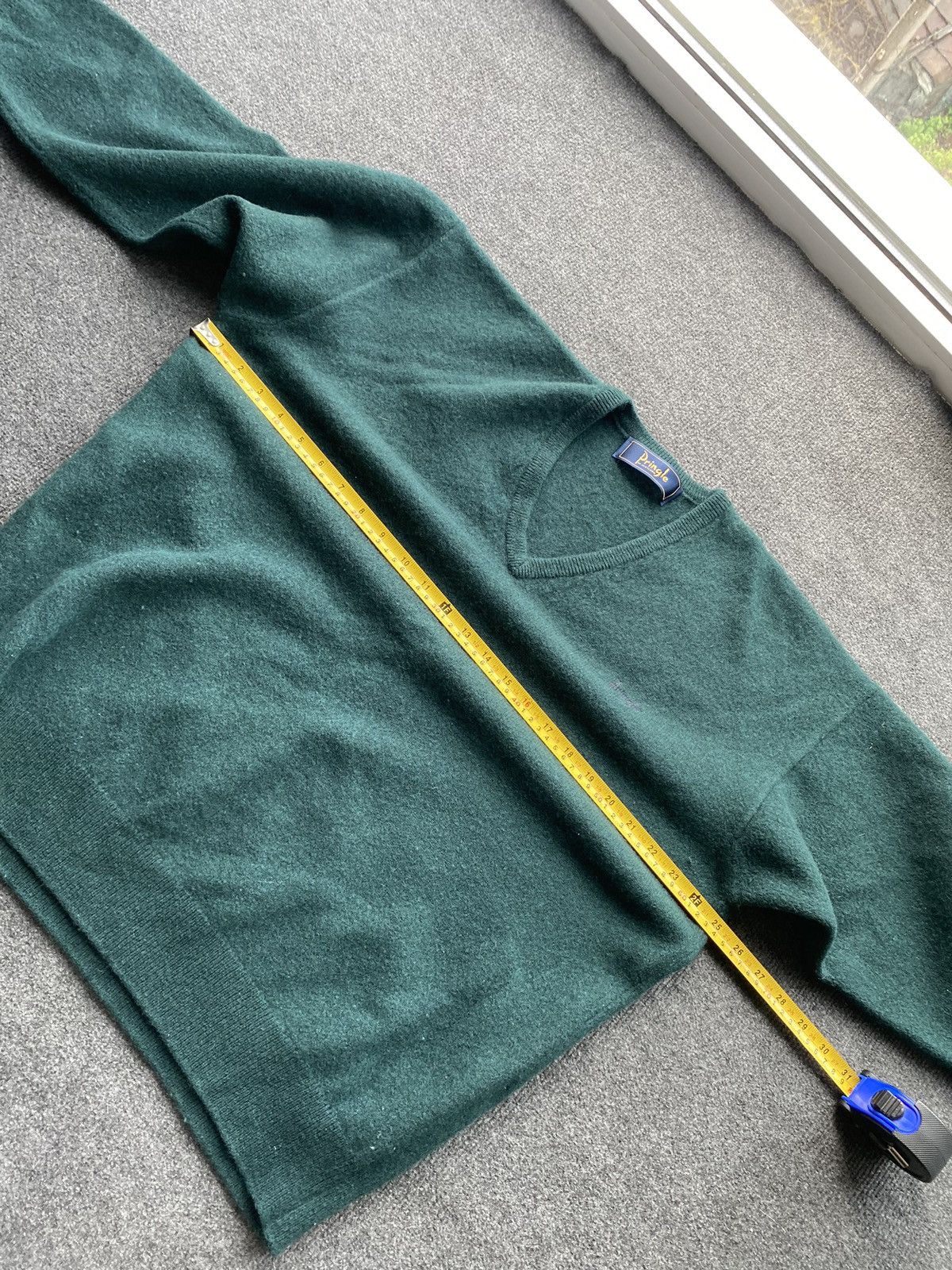 Pringle Of Scotland 🔥Pringle Scotland pure new wool v neck sweater mens Size US XL / EU 56 / 4 - 8 Thumbnail
