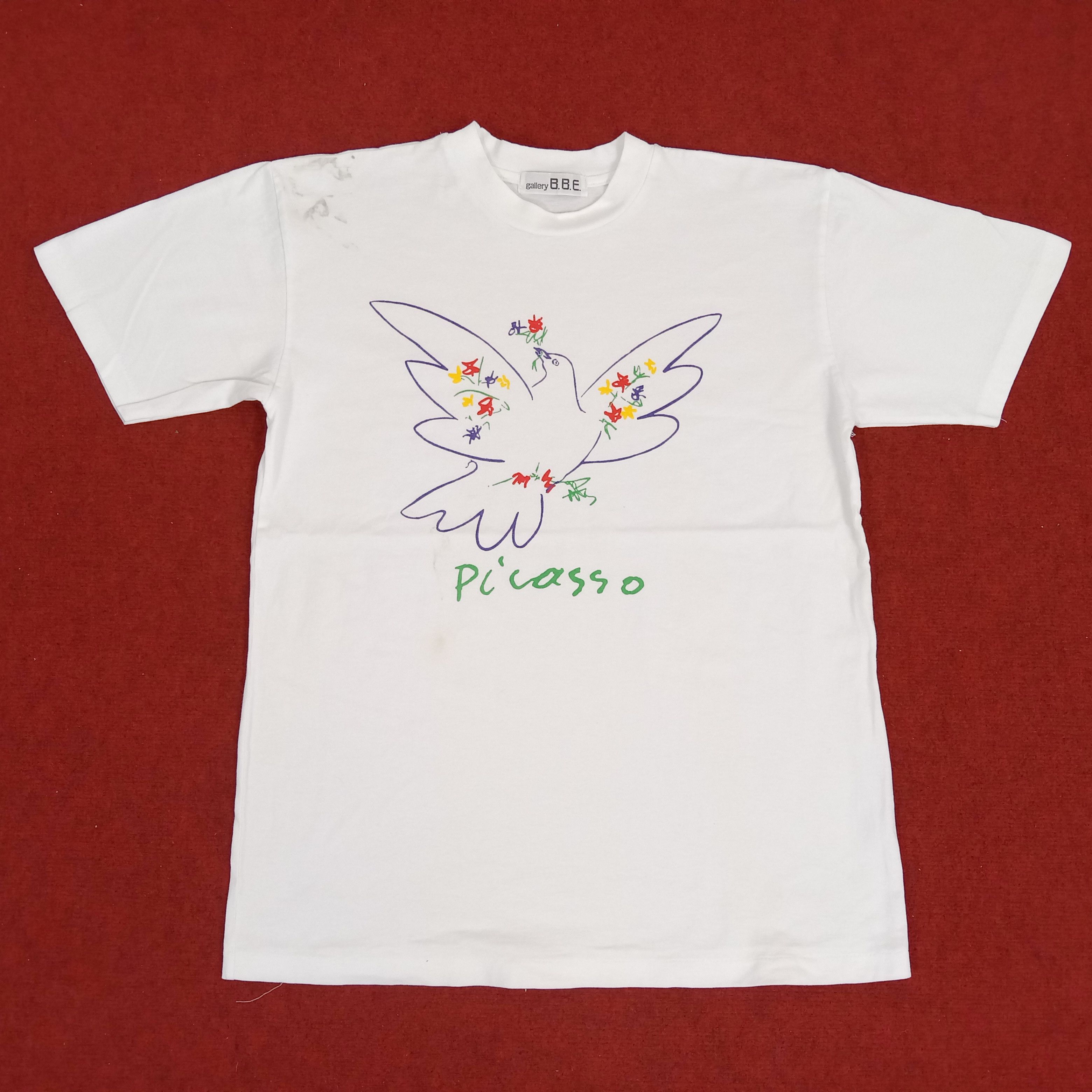 Vintage Picasso Art Bird Style Nice Design Vintage Tshirt Size US L / EU 52-54 / 3 - 1 Thumbnail