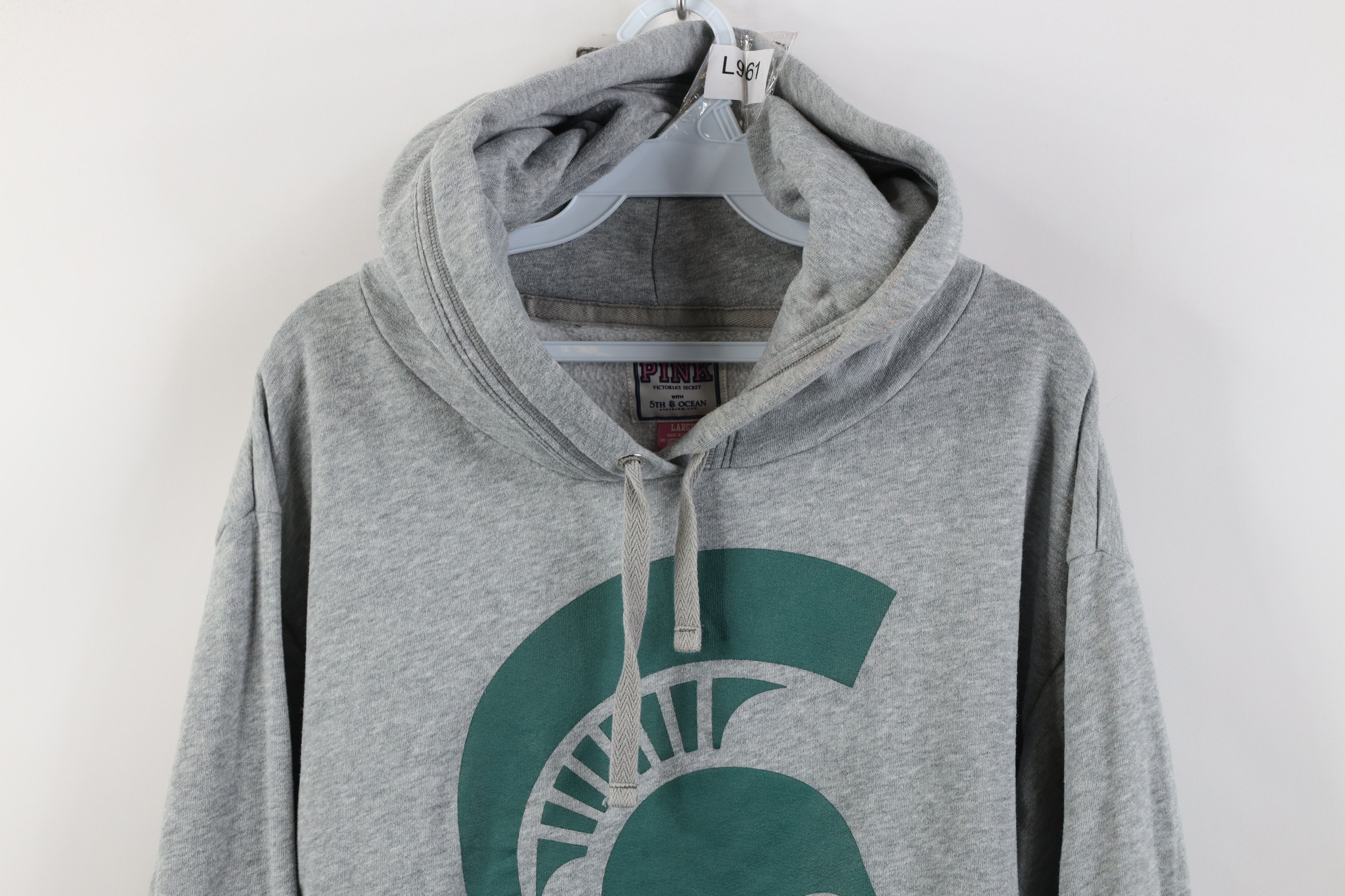 Victoria's Secret Y2K Victorias Secret Pink Michigan State University Hoodie Size L / US 10 / IT 46 - 2 Thumbnail