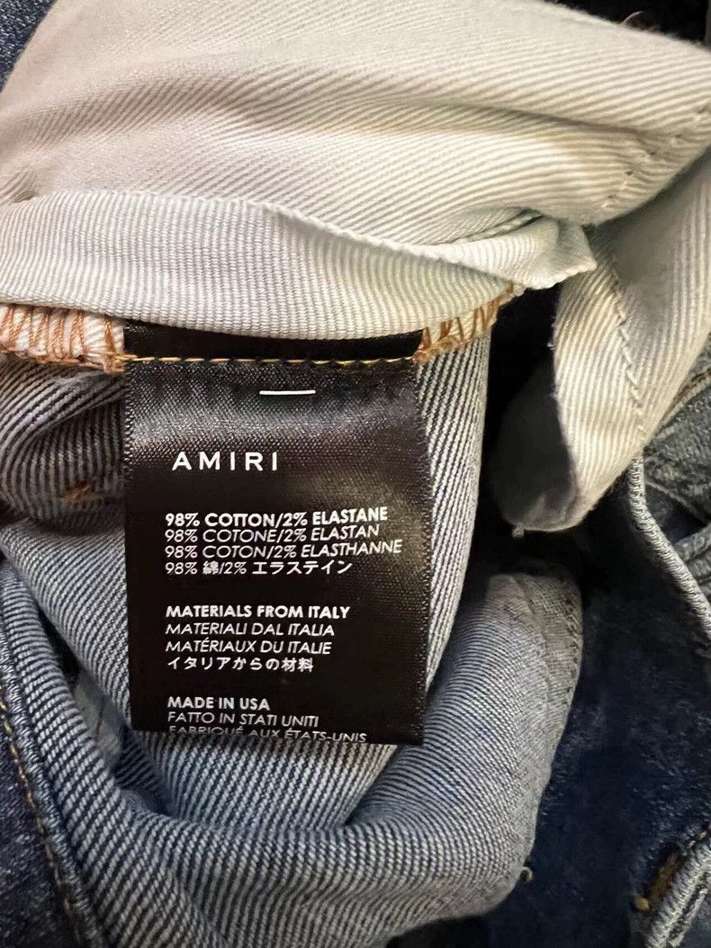 Amiri Amiri collectible basic blue jeans Size US 32 / EU 48 - 5 Thumbnail