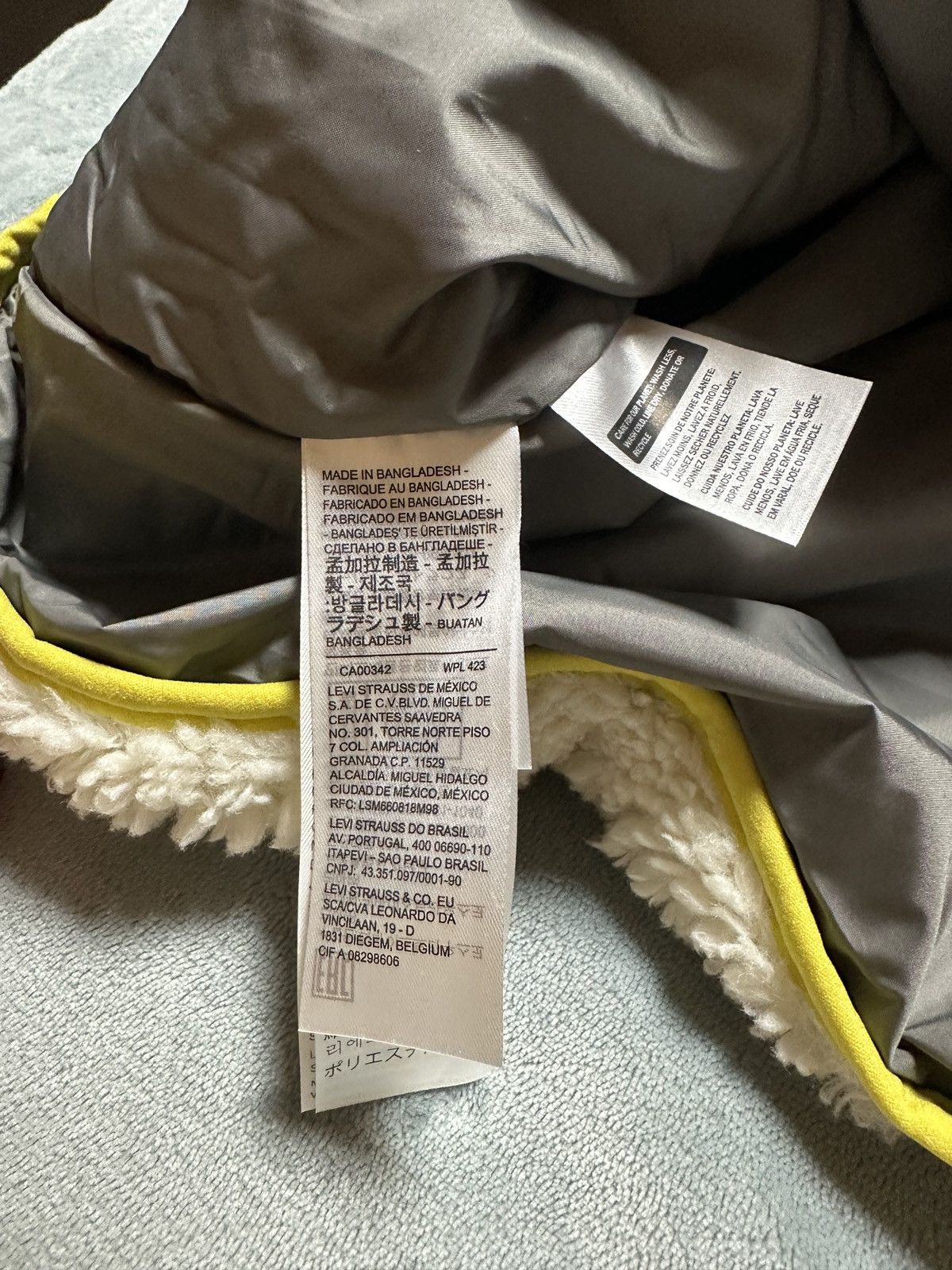 Levi's Levi's Men's Sz XL LakeSide Bore 1/2 Zip Garment Fleece NWT Size US XL / EU 56 / 4 - 13 Thumbnail