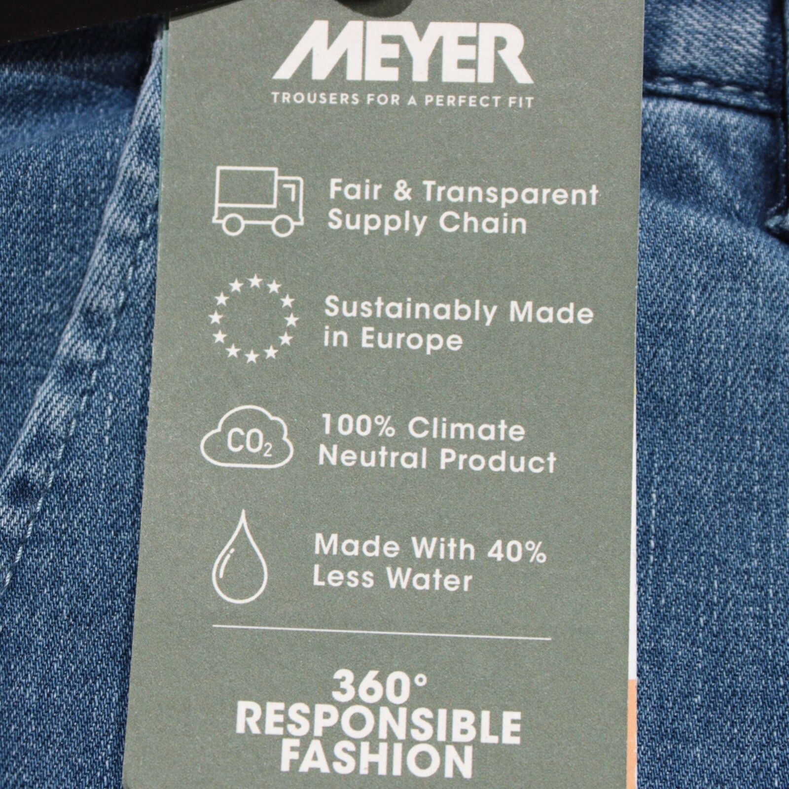 Other Meyer New with tags Chino Size 34 US In Blue Size US 34 / EU 50 - 8 Thumbnail
