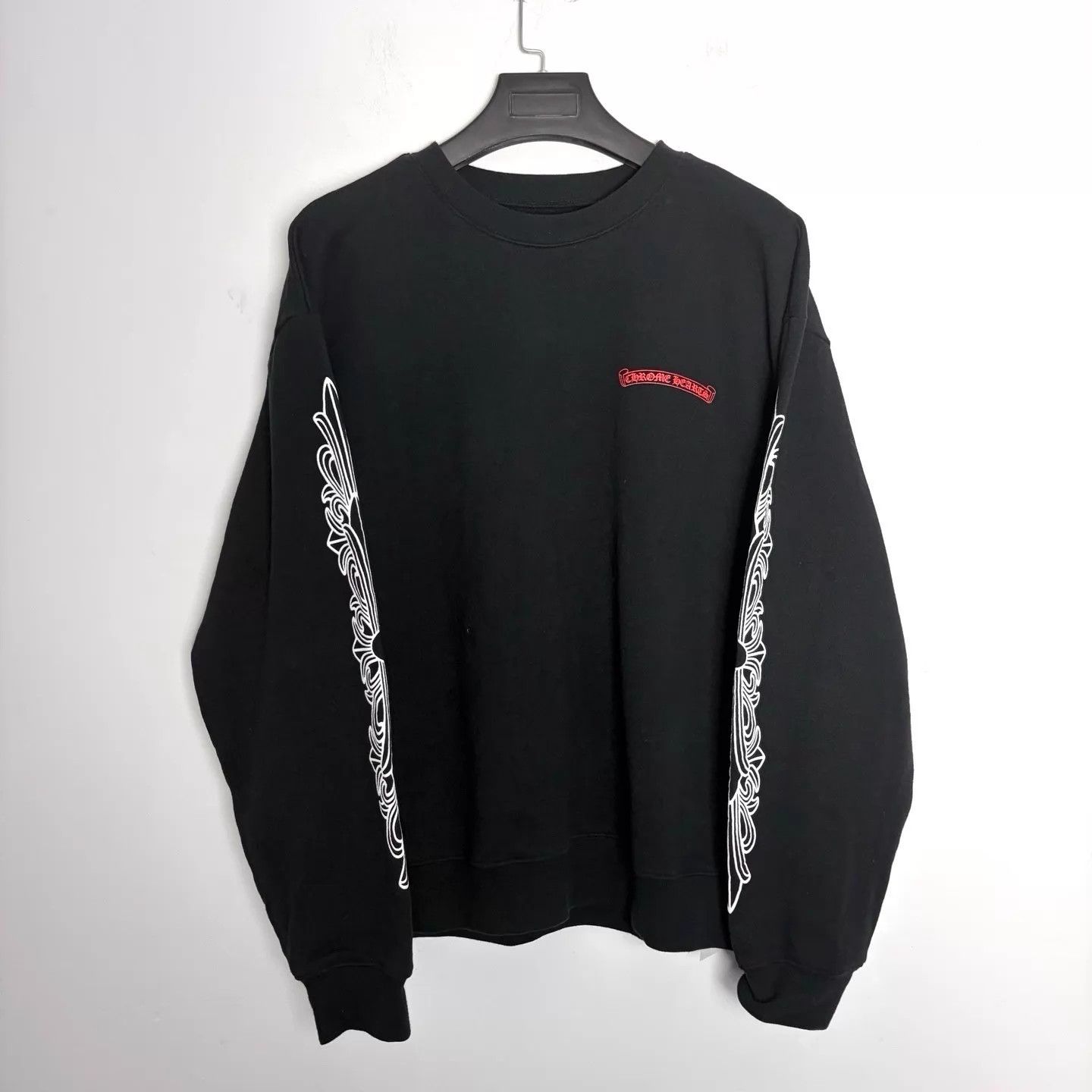 Chrome Hearts CH Matty Boy Collab Black Glow Lip Tat XL Longsleeve Tee Size US XL / EU 56 / 4 - 1 Thumbnail