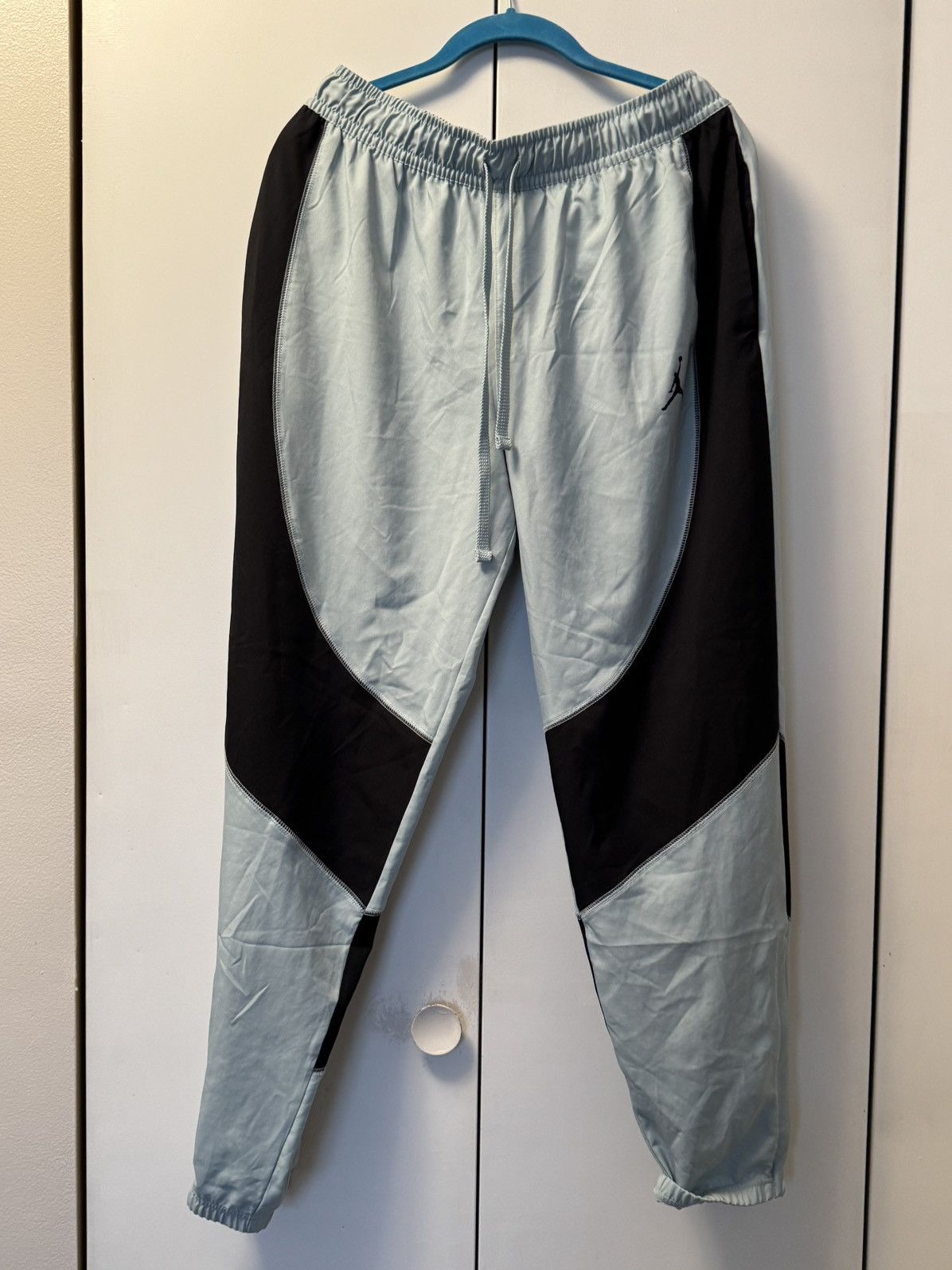 Jordan Brand Jordan Windbreaker Pants Mens Large Blue GreyJumpman,XL Size US 41 - 3 Thumbnail