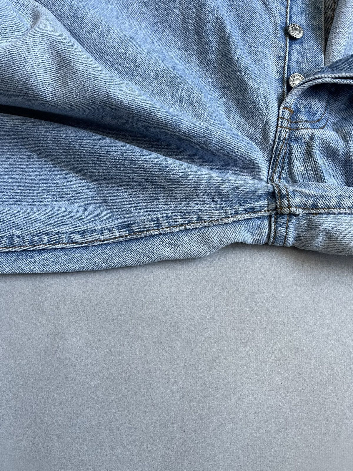 Levi's Vintage Levi’s 501 Blue Stonewashed Regular Fit Button Jeans Size US 36 / EU 52 - 13 Thumbnail