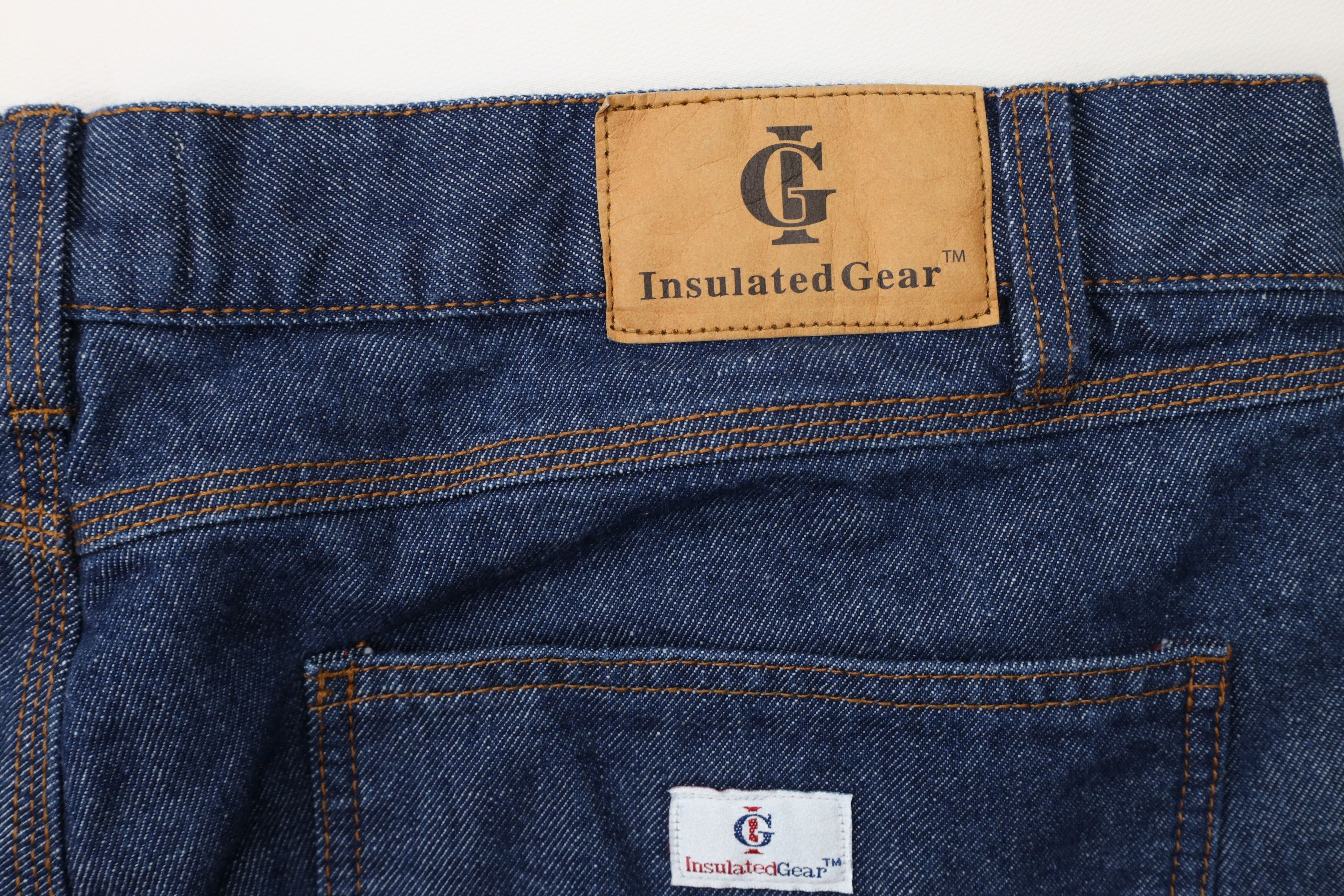 Vintage Vintage Streetwear Fit Flannel Lined Denim Jeans Blue Cotton Size US 36 / EU 52 - 13 Thumbnail