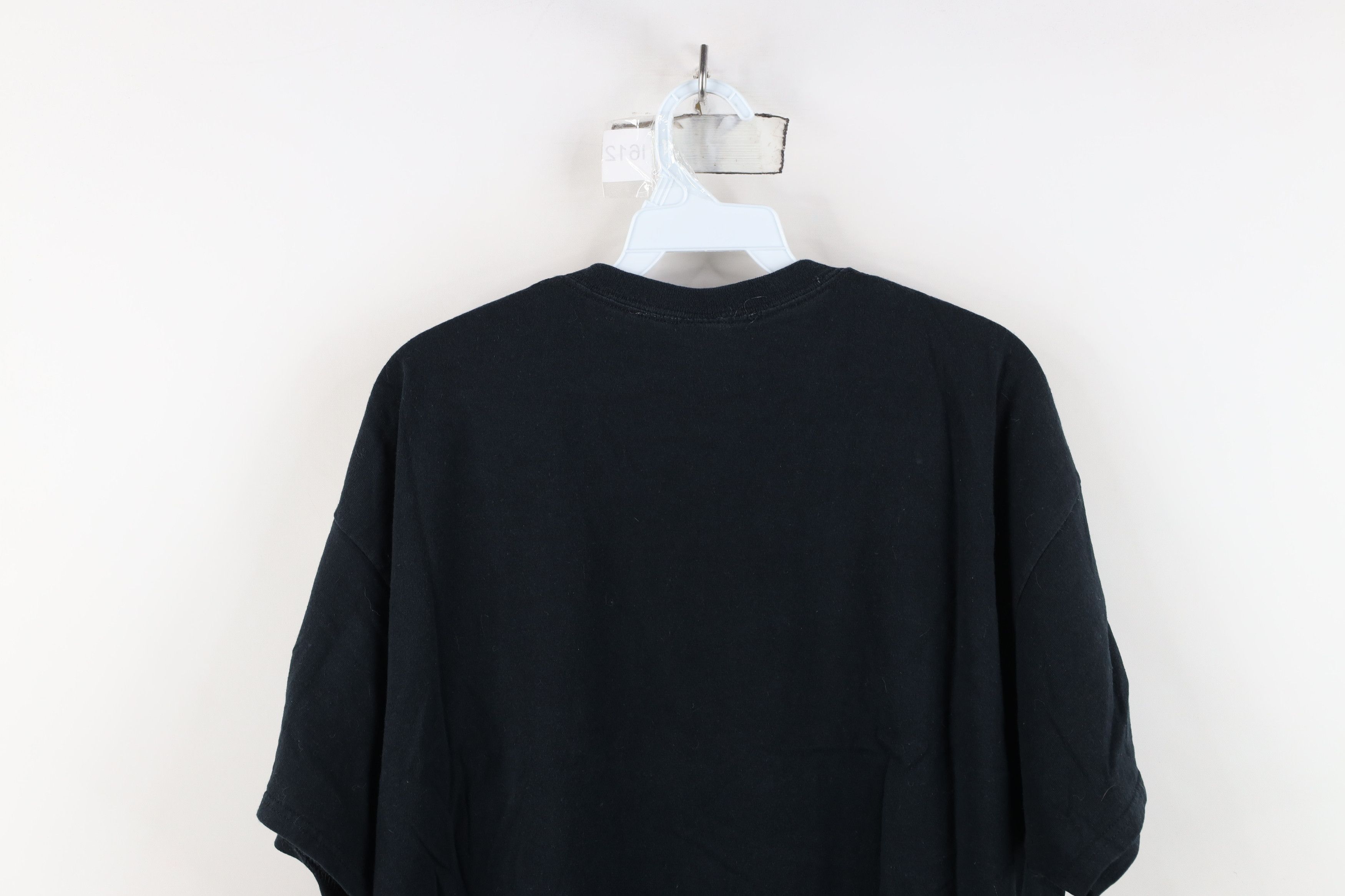 Vintage Vintage Alfred E Neuman Face Short Sleeve T-Shirt Black Size US XL / EU 56 / 4 - 12 Thumbnail