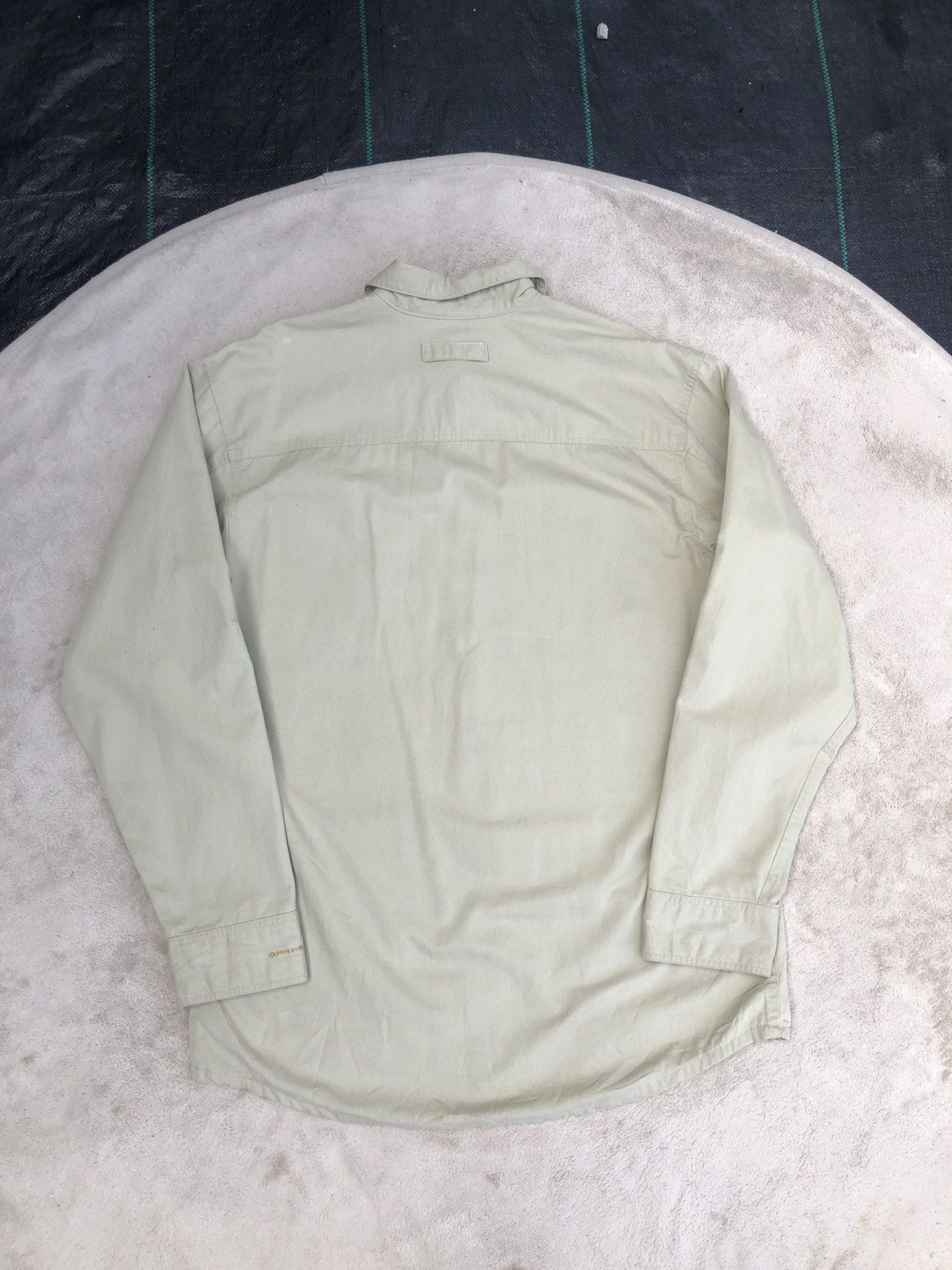 Columbia × Vintage Vintage Columbia Omni Shield Workwear Fleece Shirt Size US L / EU 52-54 / 3 - 16 Thumbnail