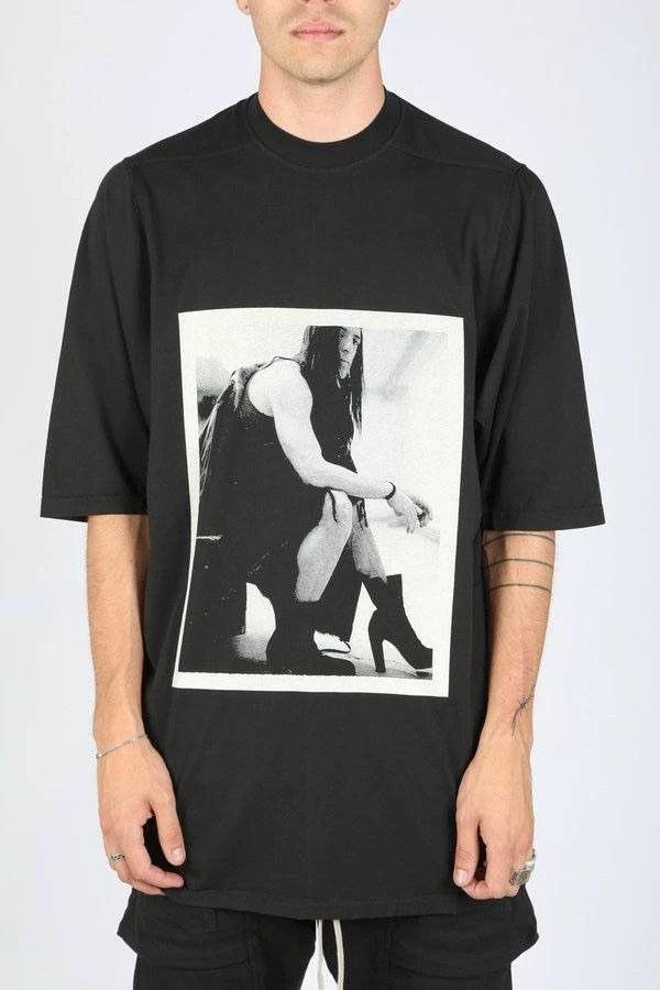 Rick Owens Rick Owens DRKSHDW Figure Print Short Sleeve Tee M Size US M / EU 48-50 / 2 - 7 Thumbnail