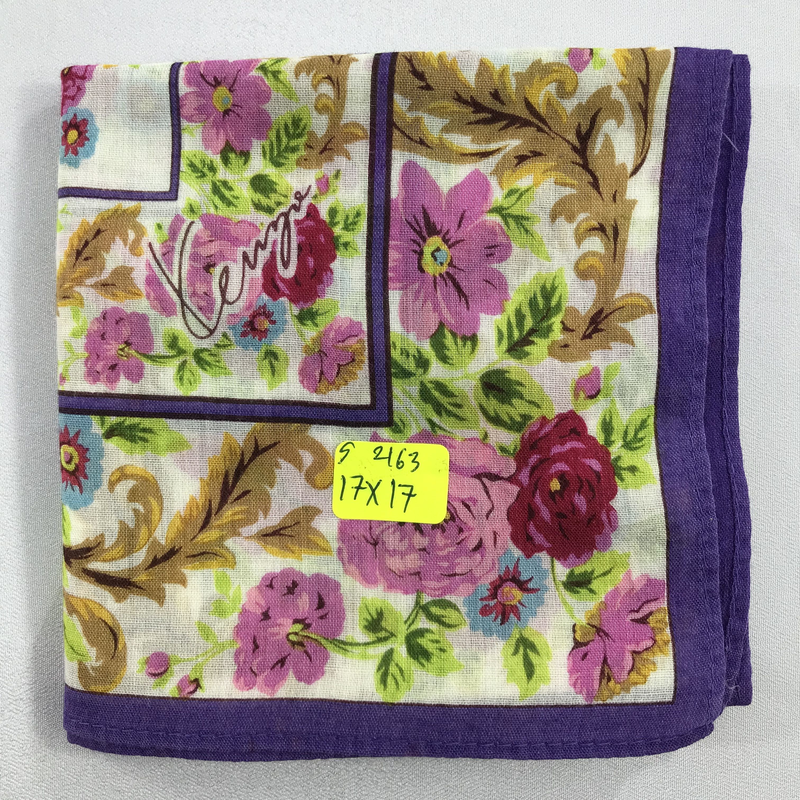 Kenzo × Vintage Kenzo Bandana / Handkerchief / Neckerchief - S2163 Size ONE SIZE - 3 Thumbnail