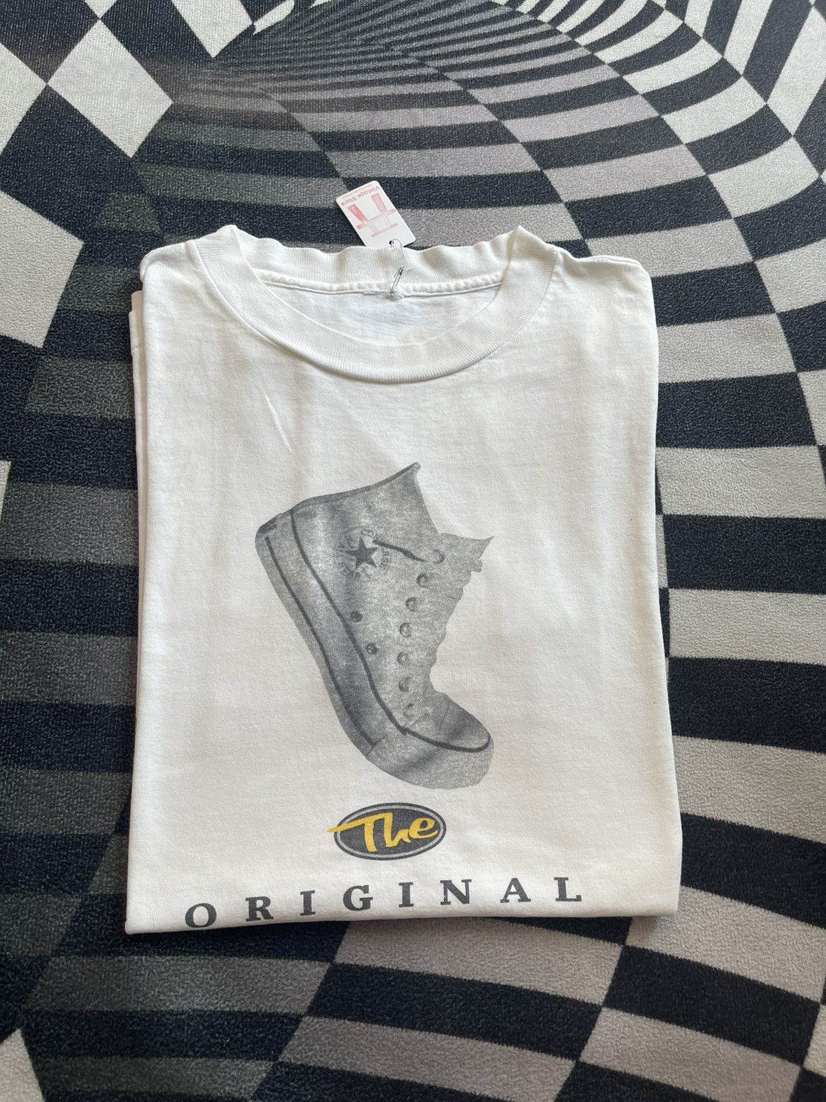 Converse Vintage 90s Converse All Star "The Original" T-Shirt Size US M / EU 48-50 / 2 - 1 Thumbnail