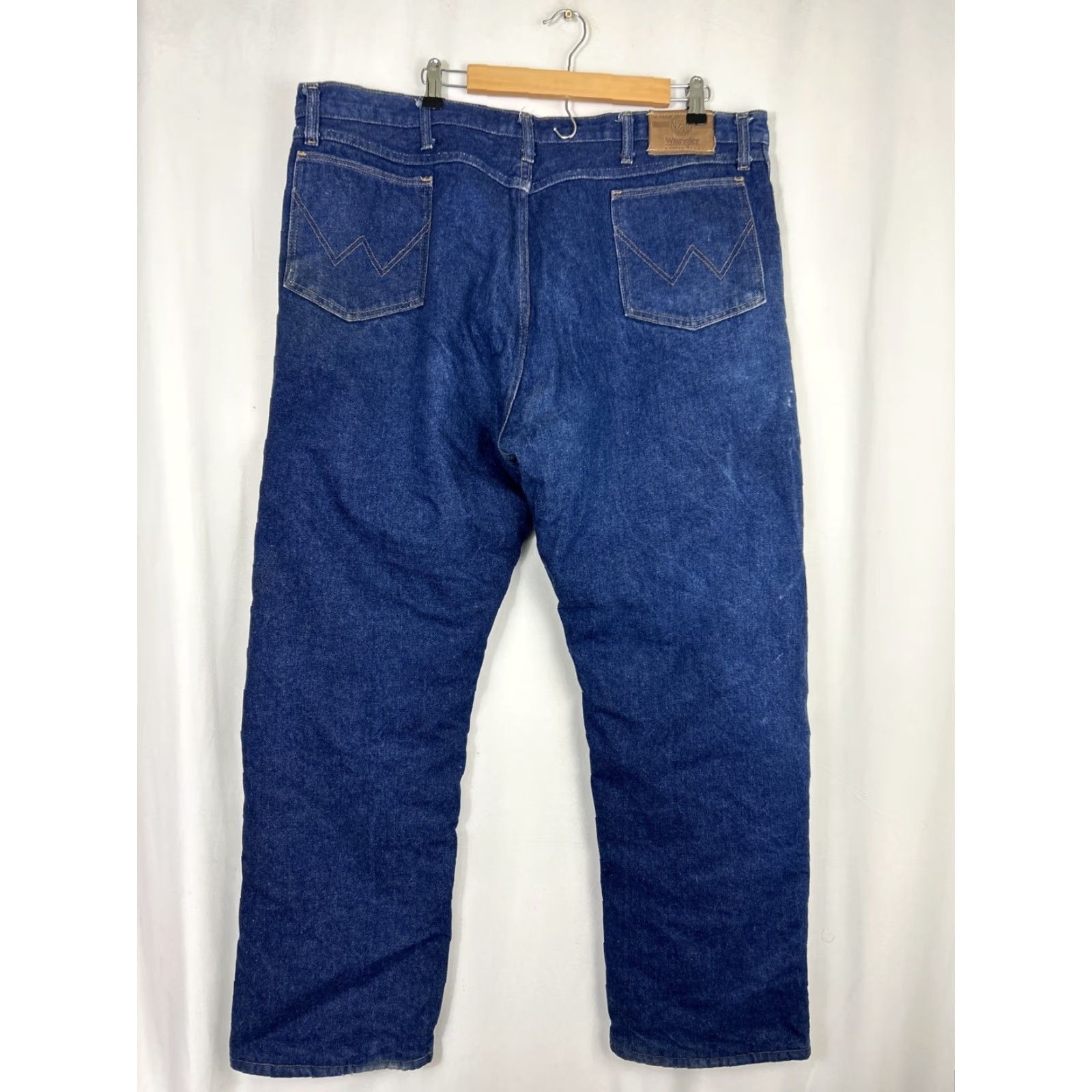 Wrangler Wrangler Rugged Wear Jeans Denim Blue 42x30 Lined Fleece Insulated 33213MW Men Regular Belt Loops 5-Pocket Zip Size US 42 / EU 58 - 7 Thumbnail