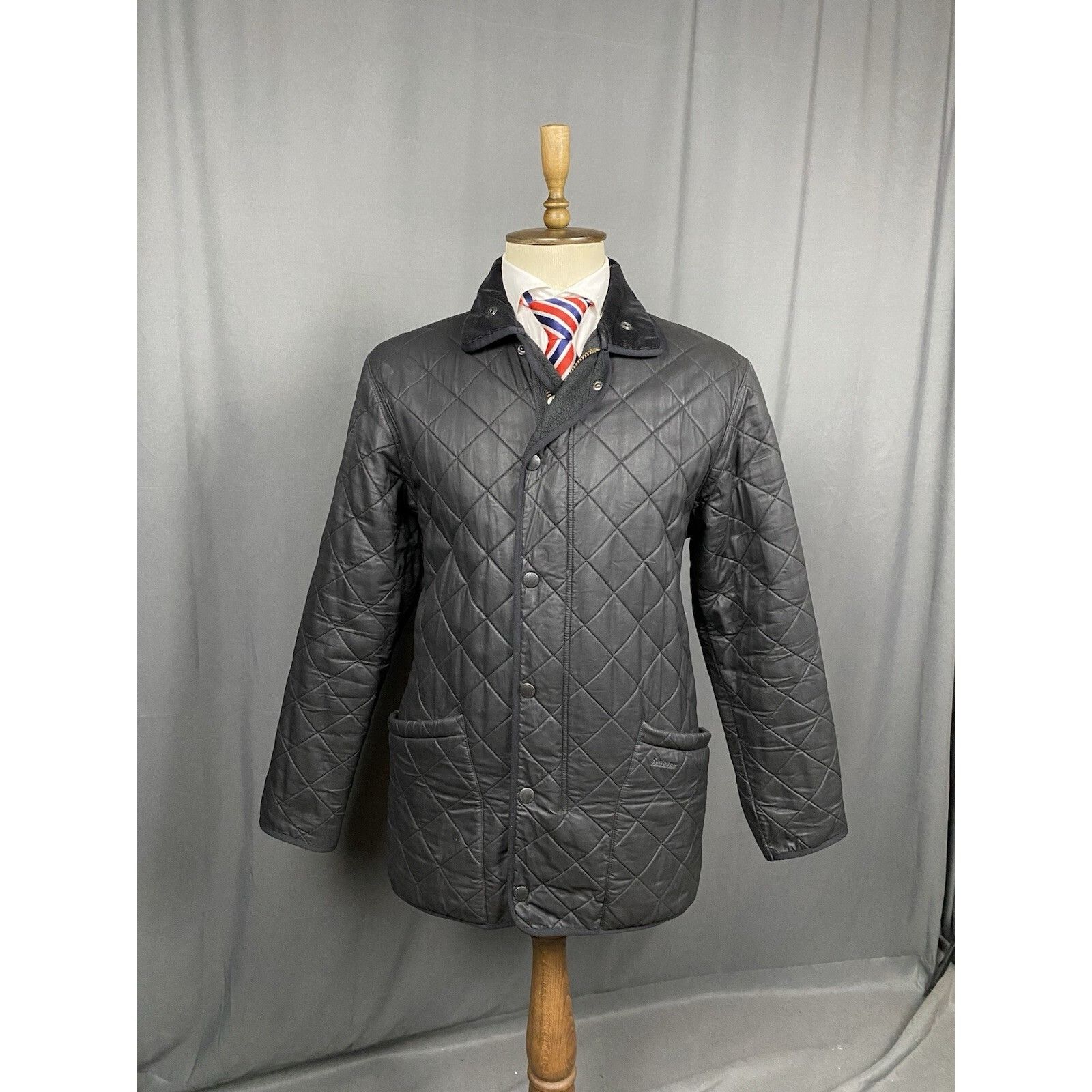 Barbour Barbour Duracotton Polarquit Men's Black Insulated Fleeced Q Size US M / EU 48-50 / 2 - 1 Thumbnail