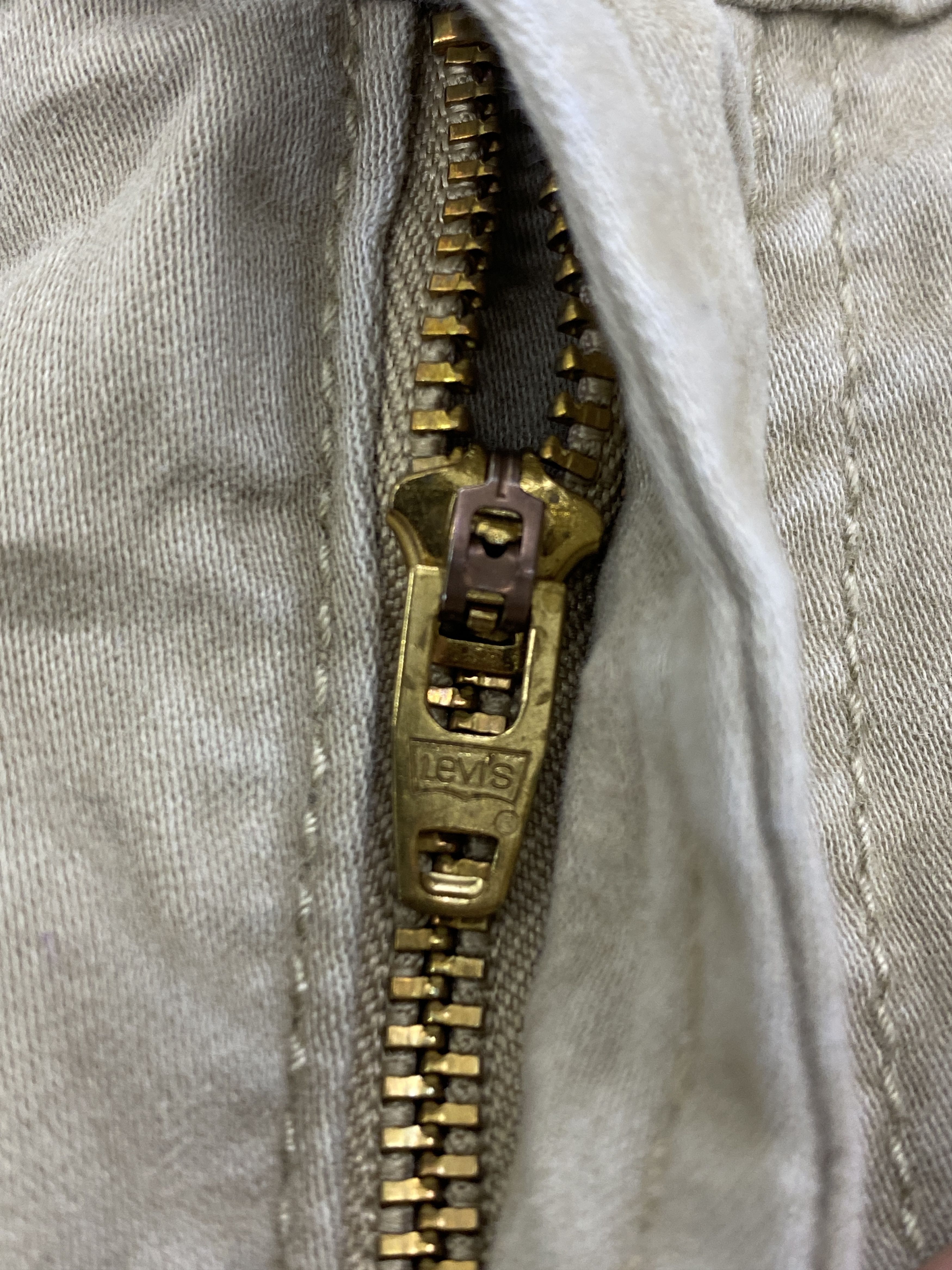 Levi's Vintage Levis 511 White Tab Khaki Jeans DP2602 Size US 29 - 14 Thumbnail
