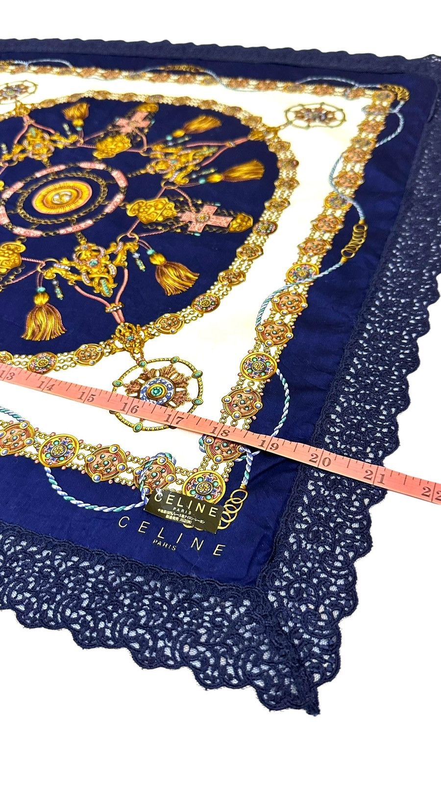 Celine × Vintage Celine Bandana / Handkerchief Size ONE SIZE - 7 Thumbnail