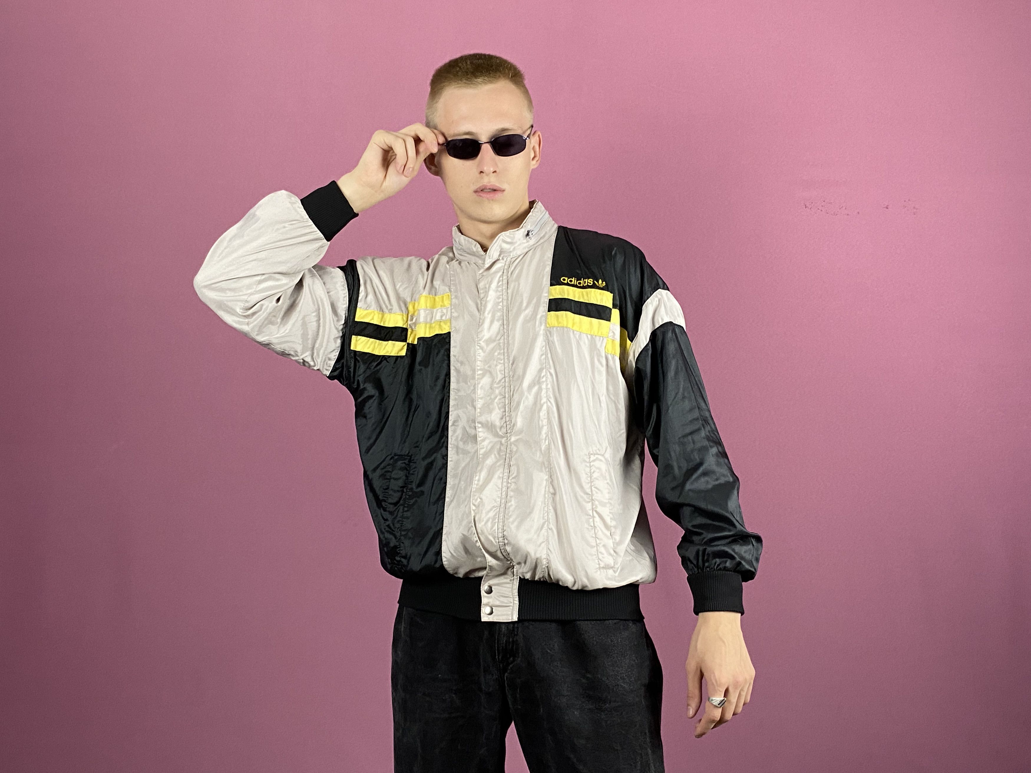 Adidas × Vintage 90s Adidas Vintage Men's Jacket - Size S Size US S / EU 44-46 / 1 - 4 Thumbnail