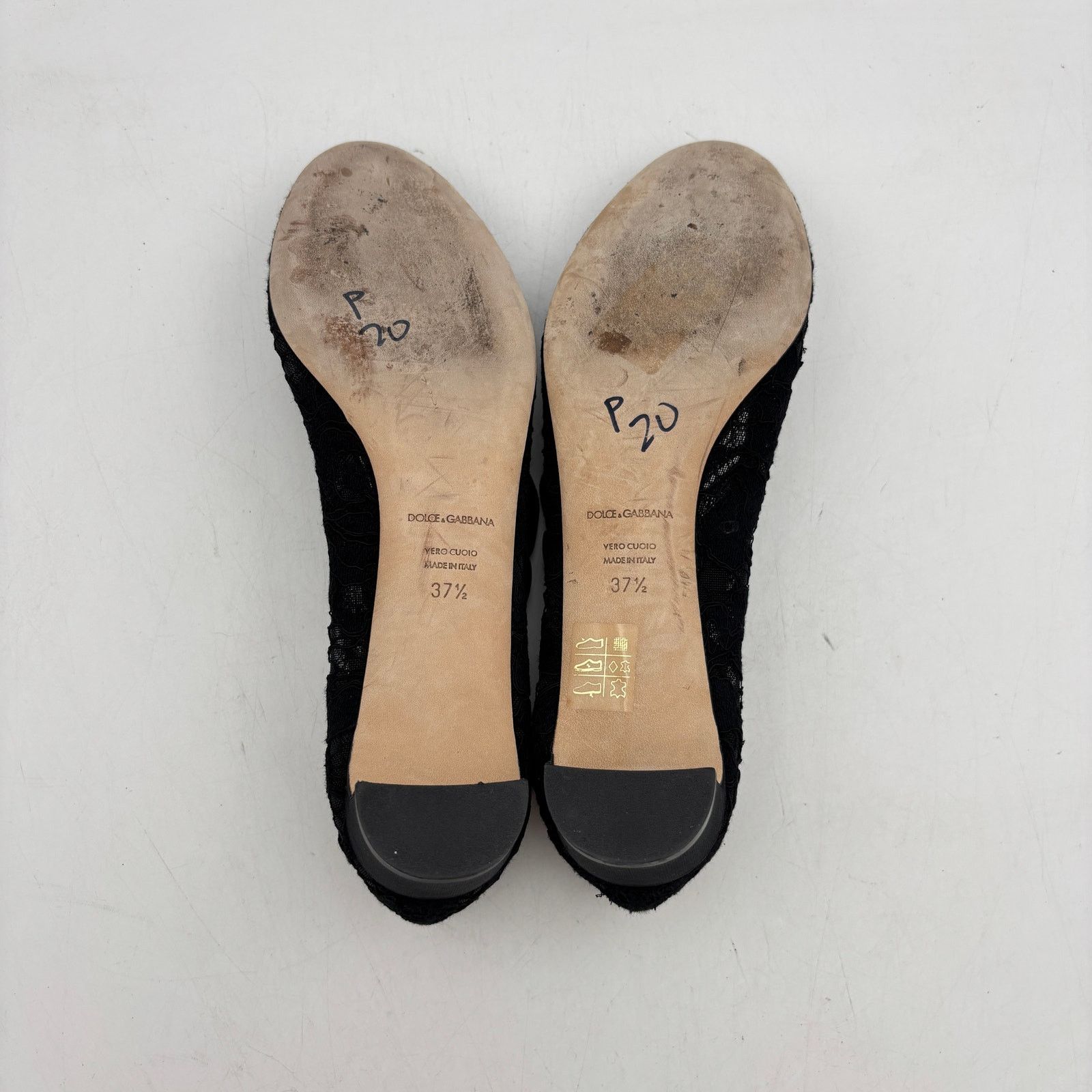 Dolce & Gabbana Dolce & Gabbana Taormina Lace Mary Jane Pumps Heels 37.5 Size US 7.5 / IT 37.5 - 9 Thumbnail