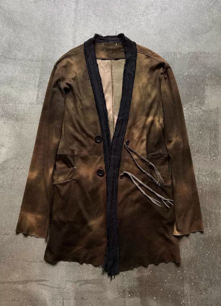 14th Addiction 14th Addiction Tie-Dye Drawstring Robe Cardigan Size US L / EU 52-54 / 3 - 1 Thumbnail
