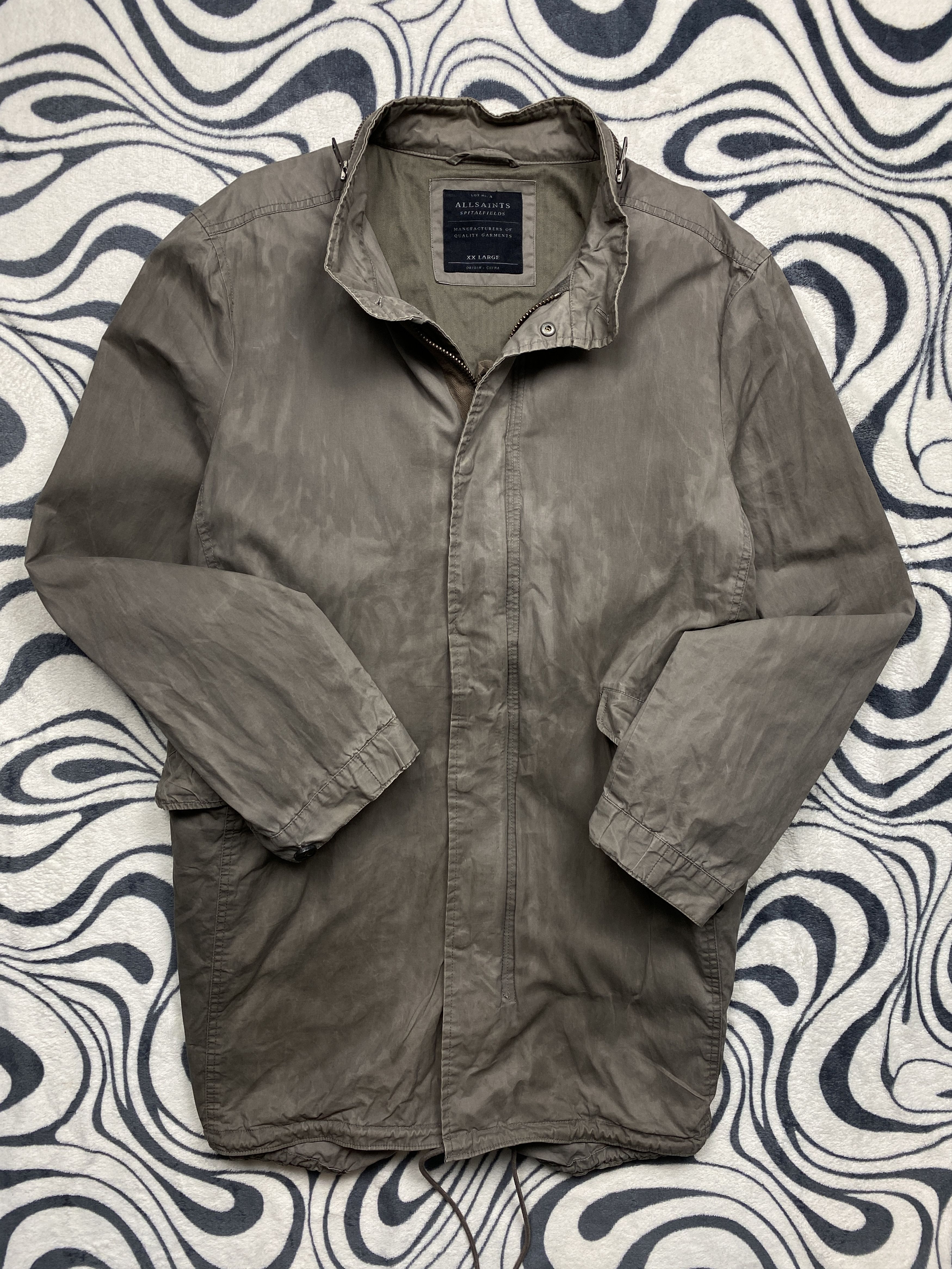 Allsaints Allsaints Mens Depot Parka Jacket Size US XXL / EU 58 / 5 - 3 Thumbnail