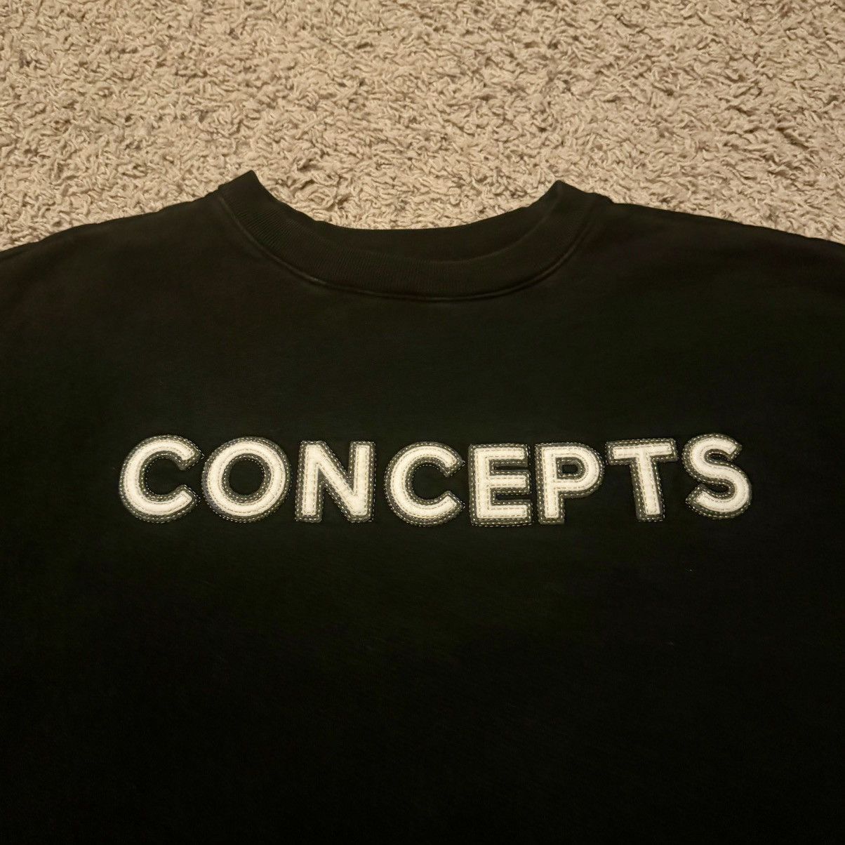 CNCPTS BLACK CONCEPTS SWEATSHIRT! Size US L / EU 52-54 / 3 - 6 Thumbnail
