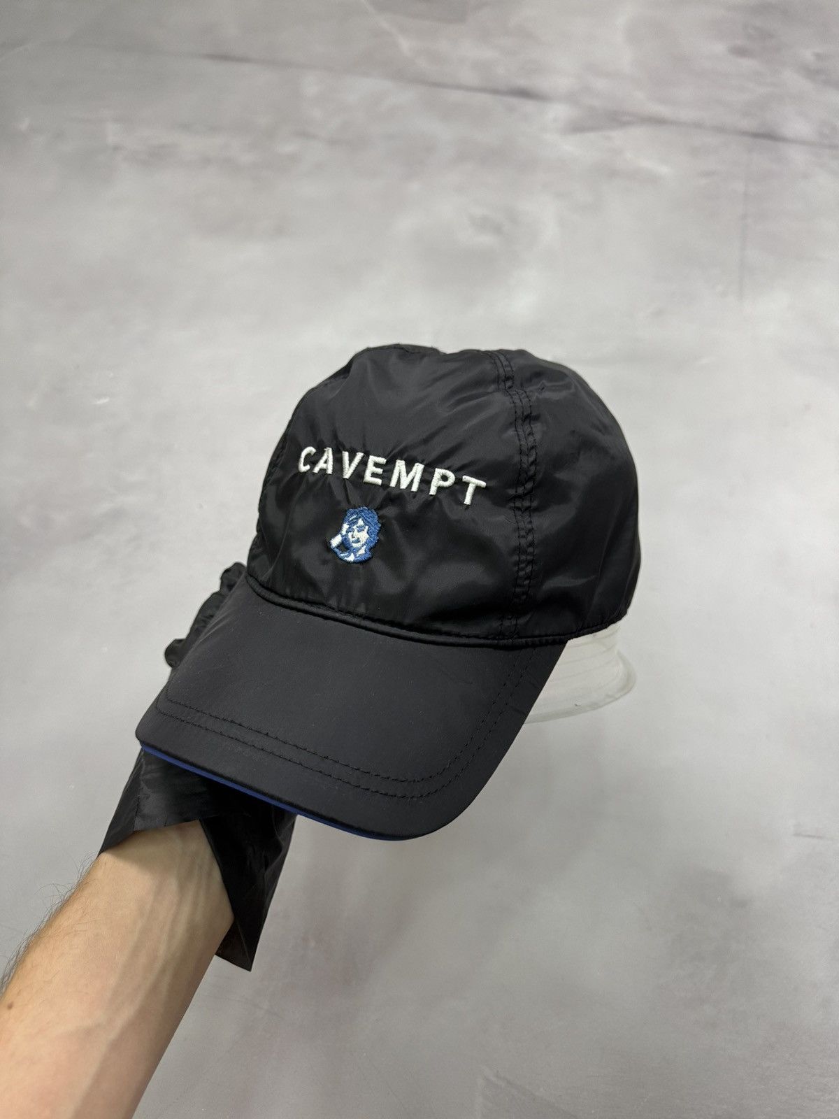 Cav Empt Cav Empt C.E Logo Nylon Hat(Dark Grey/OS) | Grailed