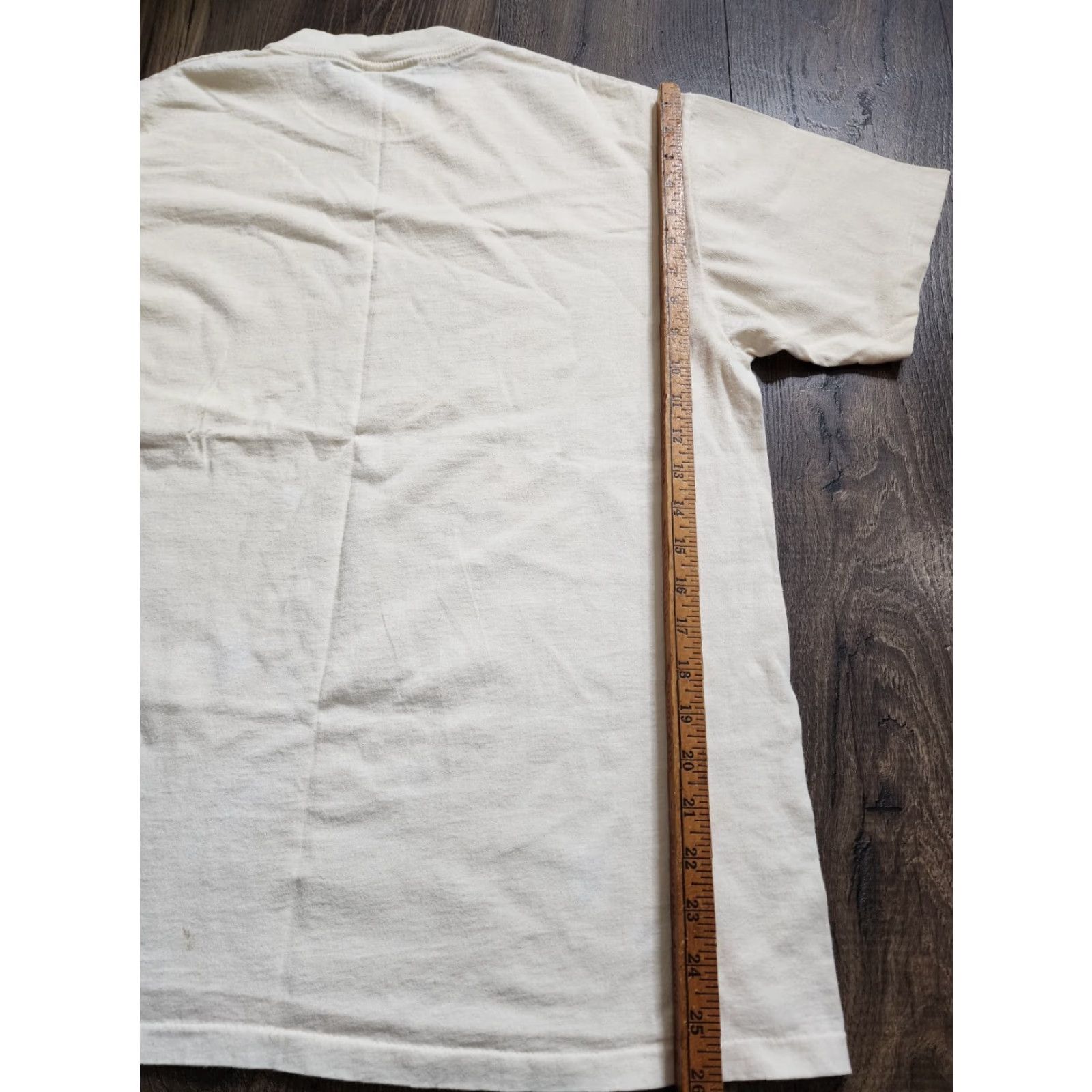 Vintage VINTAGE 90s Oneita Mens L Ivory Lighthouse Souvenir T-Shirt Distressed Size US L / EU 52-54 / 3 - 6 Thumbnail