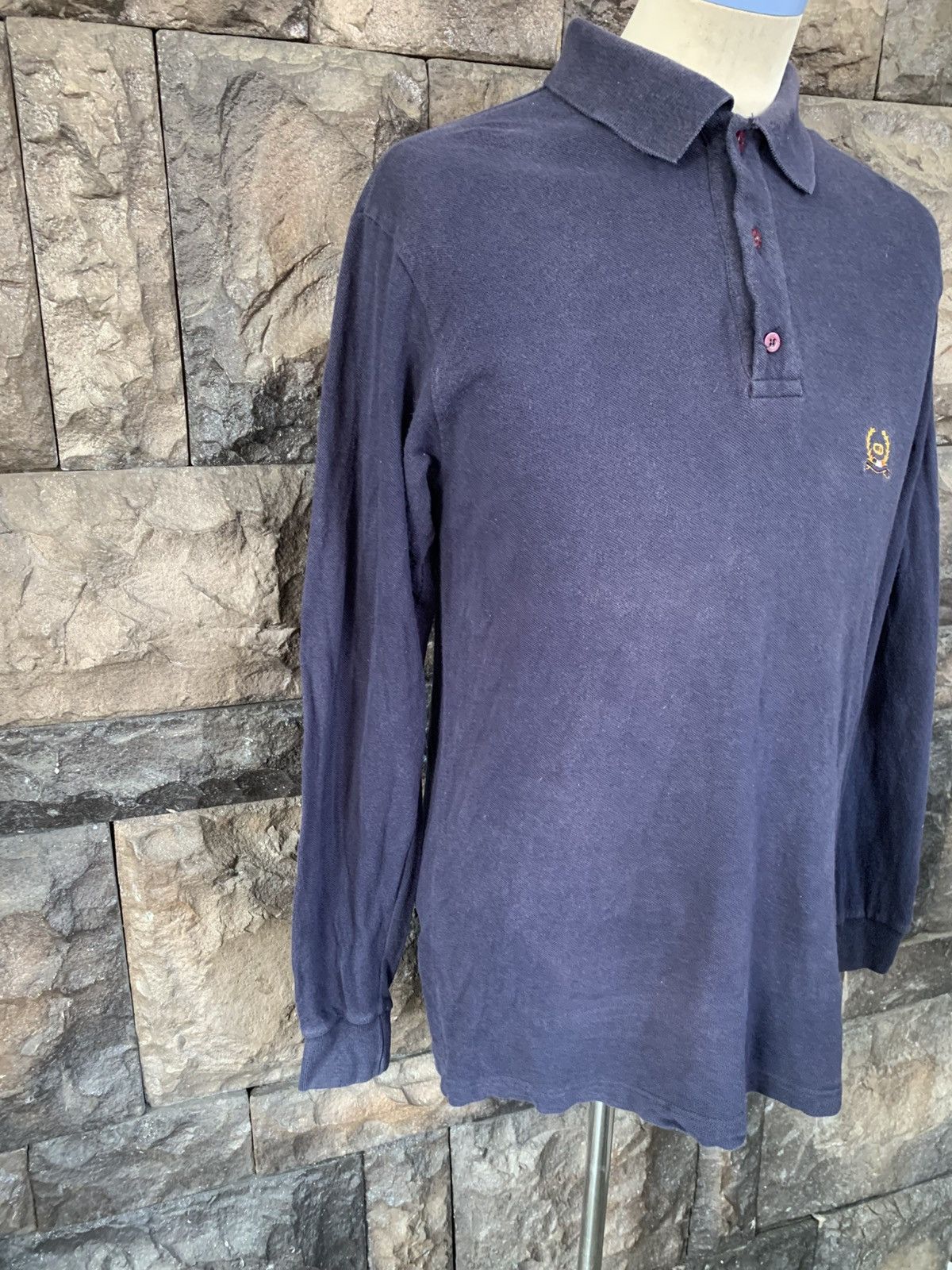 Christian Dior Monsieur Vintage Christian Dior Long Sleeve Polo Shirt Size US M / EU 48-50 / 2 - 3 Thumbnail