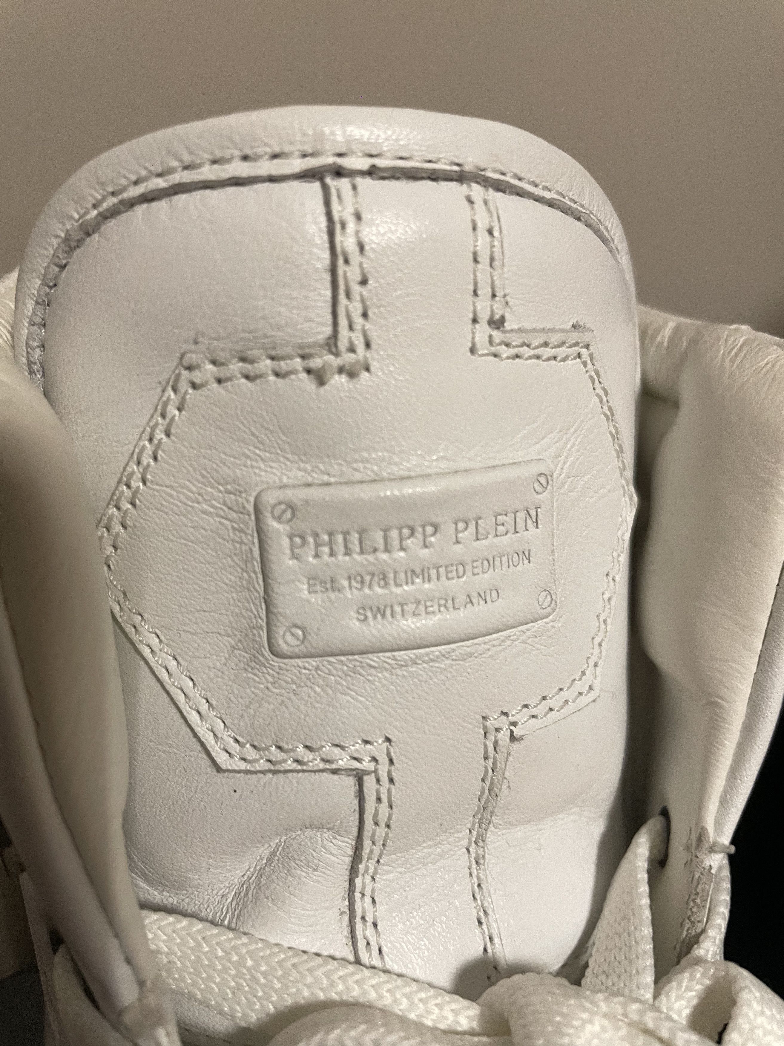 Philipp Plein Philipp Plein White High-Top Sneakers Limited Edition Size US 10 / EU 43 - 6 Thumbnail