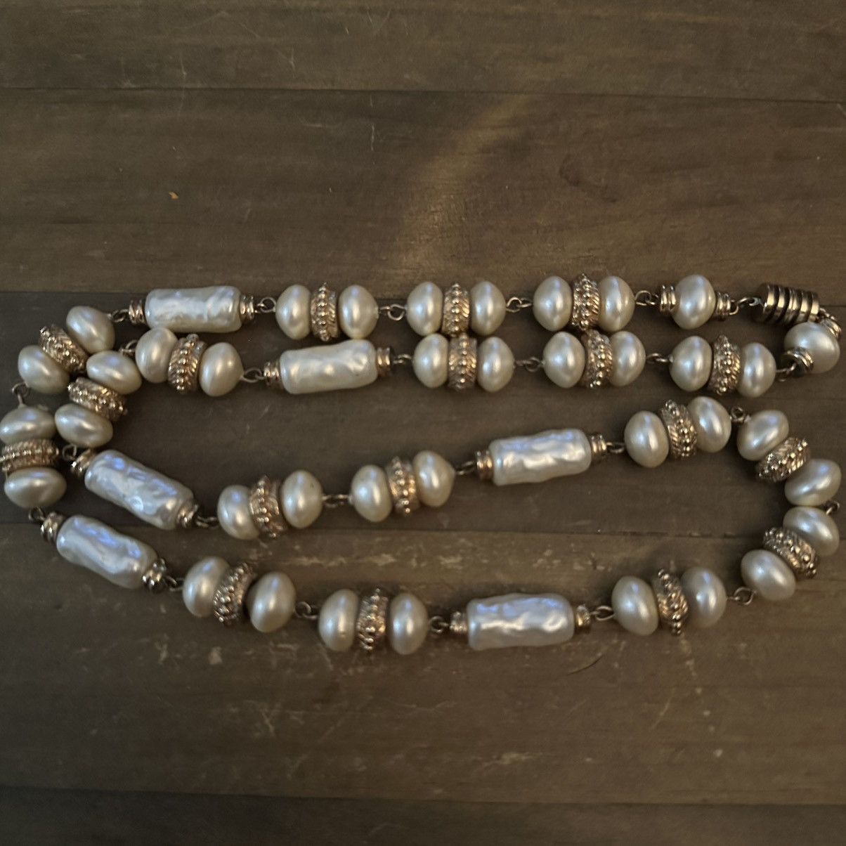Vintage Vintage faux freshwater pearl necklace Size ONE SIZE - 2 Thumbnail