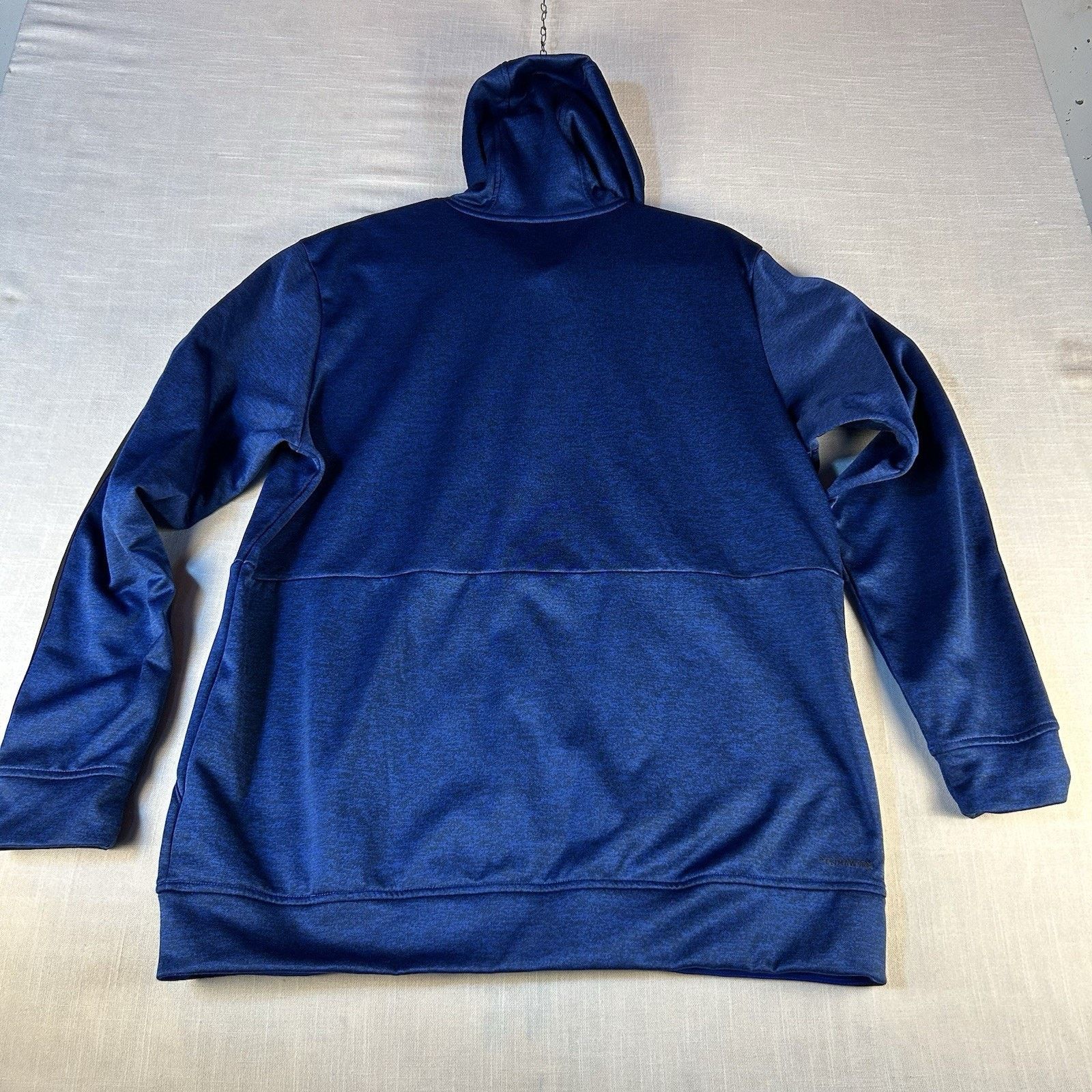 Adidas Adidas Mens Jacket Full Zip Gray 3 Stripe L/G Climawarm Size US L / EU 52-54 / 3 - 12 Thumbnail