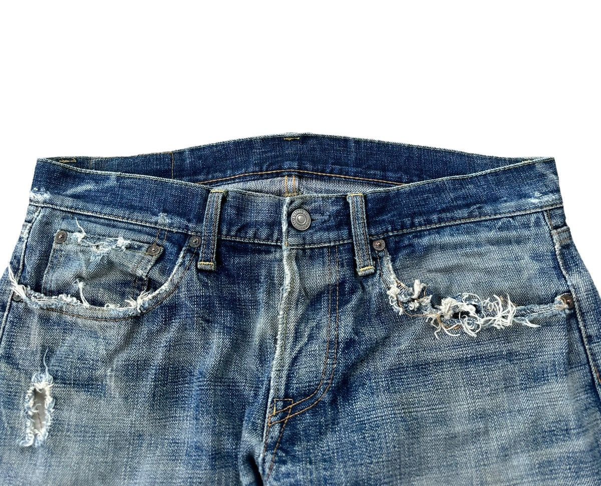 Eternal × Japanese Brand Vintage Eternal distressed denim jeans Size US 33 - 3 Thumbnail