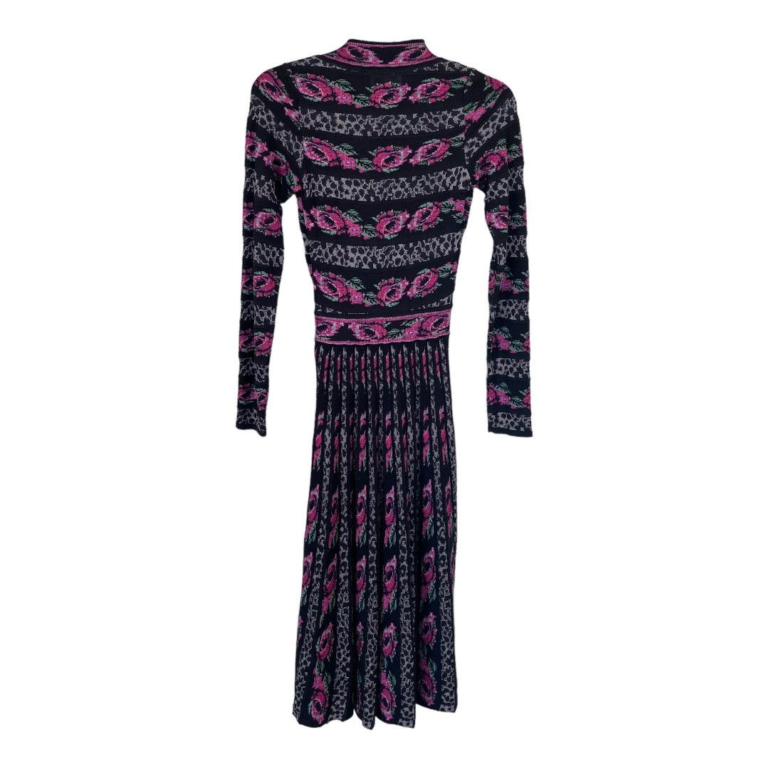 Anthropologie Anthropologie Cecilia Prado Emi Midi Floral Sweater Dress XS Size XS / US 0-2 / IT 36-38 - 9 Thumbnail